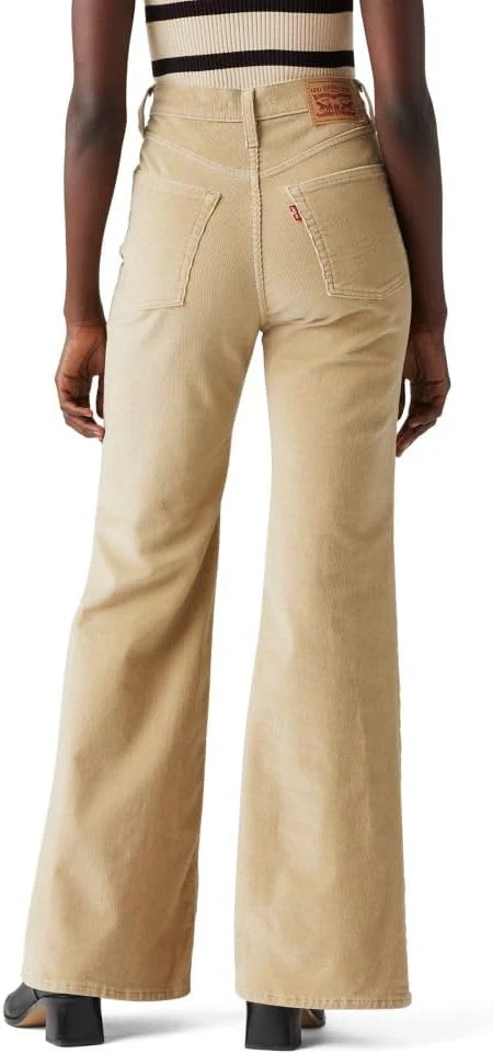 Levi's Ribcage Bell Women's Jeans - SAFARI - Image 2
