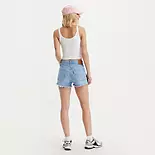 Levi's 501  Original Fit High Rise Women's Shorts - OJAI LUXOR HEAT - Image 3