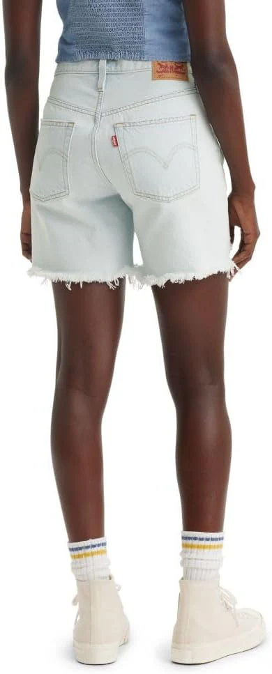 Levi's 501 Mid Thigh Women's Shorts - FADE OFF - Image 2