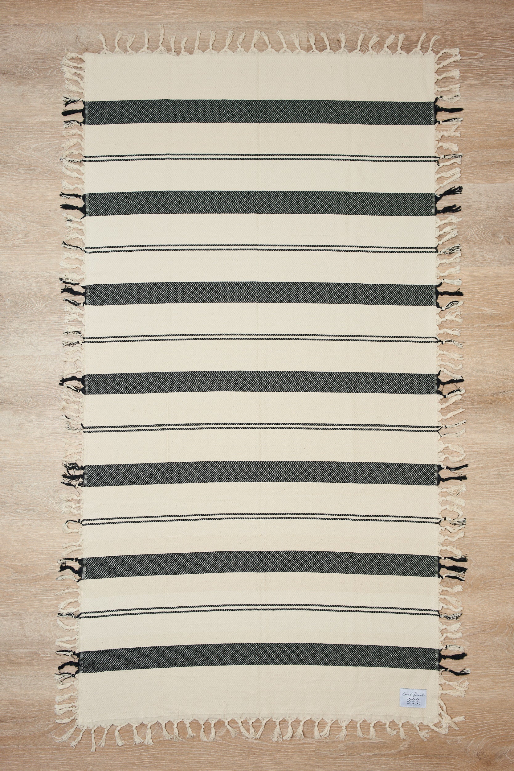 Local Beach Amalfi Towel - HERRINGBONE - Image 2