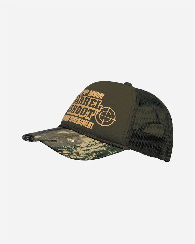 Lost ENTERPRISES Barrel Shoot Trucker Hat - CAMO - Image 2
