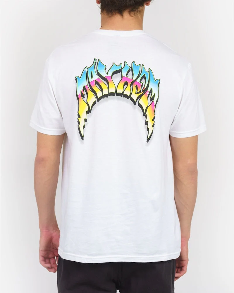 Lost ENTERPRISES Chrome Tee - WHITE