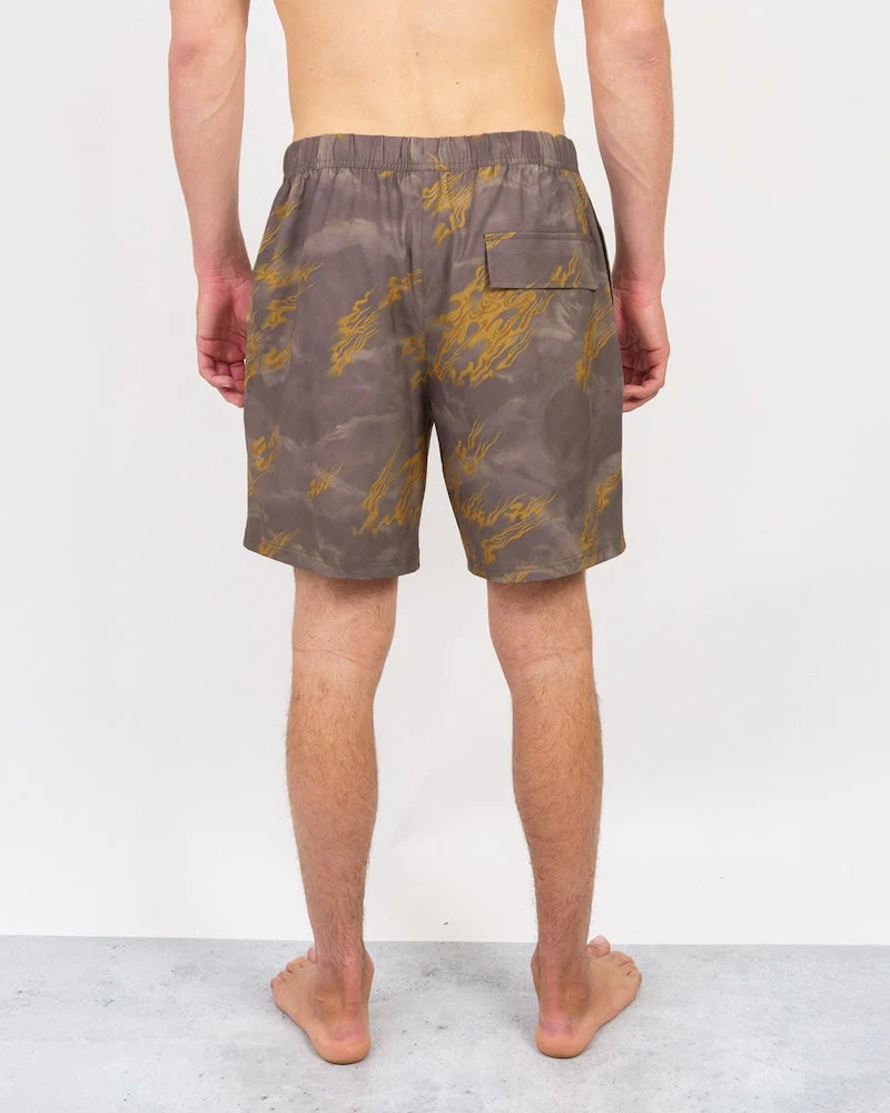 Lost ENTERPRISES Firestorm Beachshort - STORM GREY - Image 3
