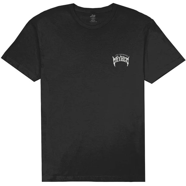 Lost ENTERPRISES MAYHEM DESIGNS TEE - BLACK - Image 2