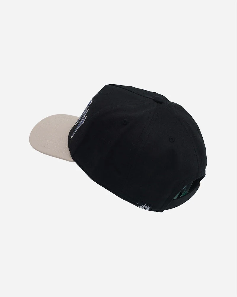 Lost ENTERPRISES Surf City Strapback - BLACK/GREY - Image 2