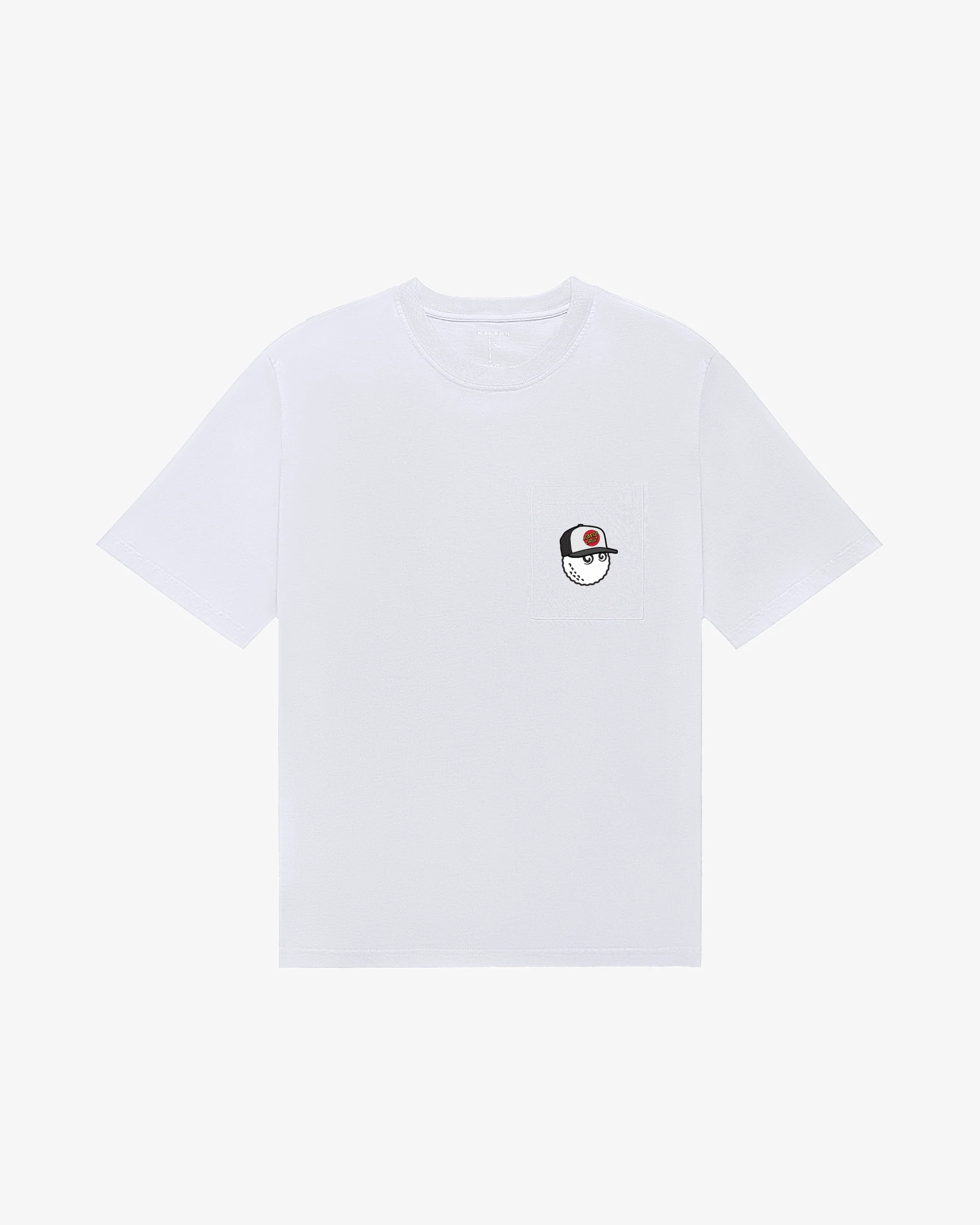 Malbon Bermuda Bunker Tee - White - Image 2