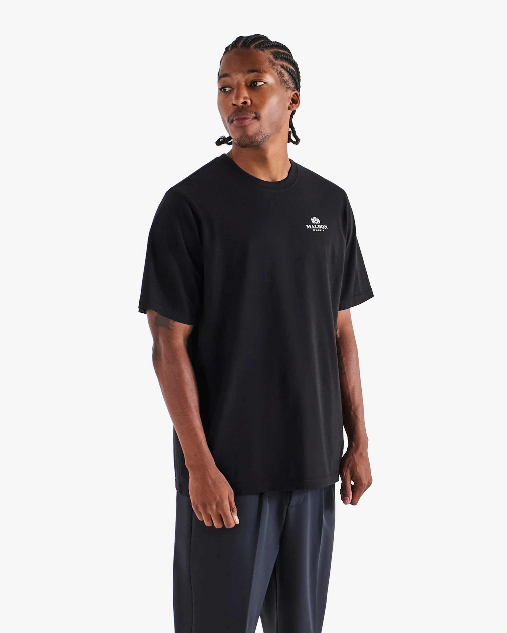 Malbon Bermuda Monarch Tee - Black - Image 2