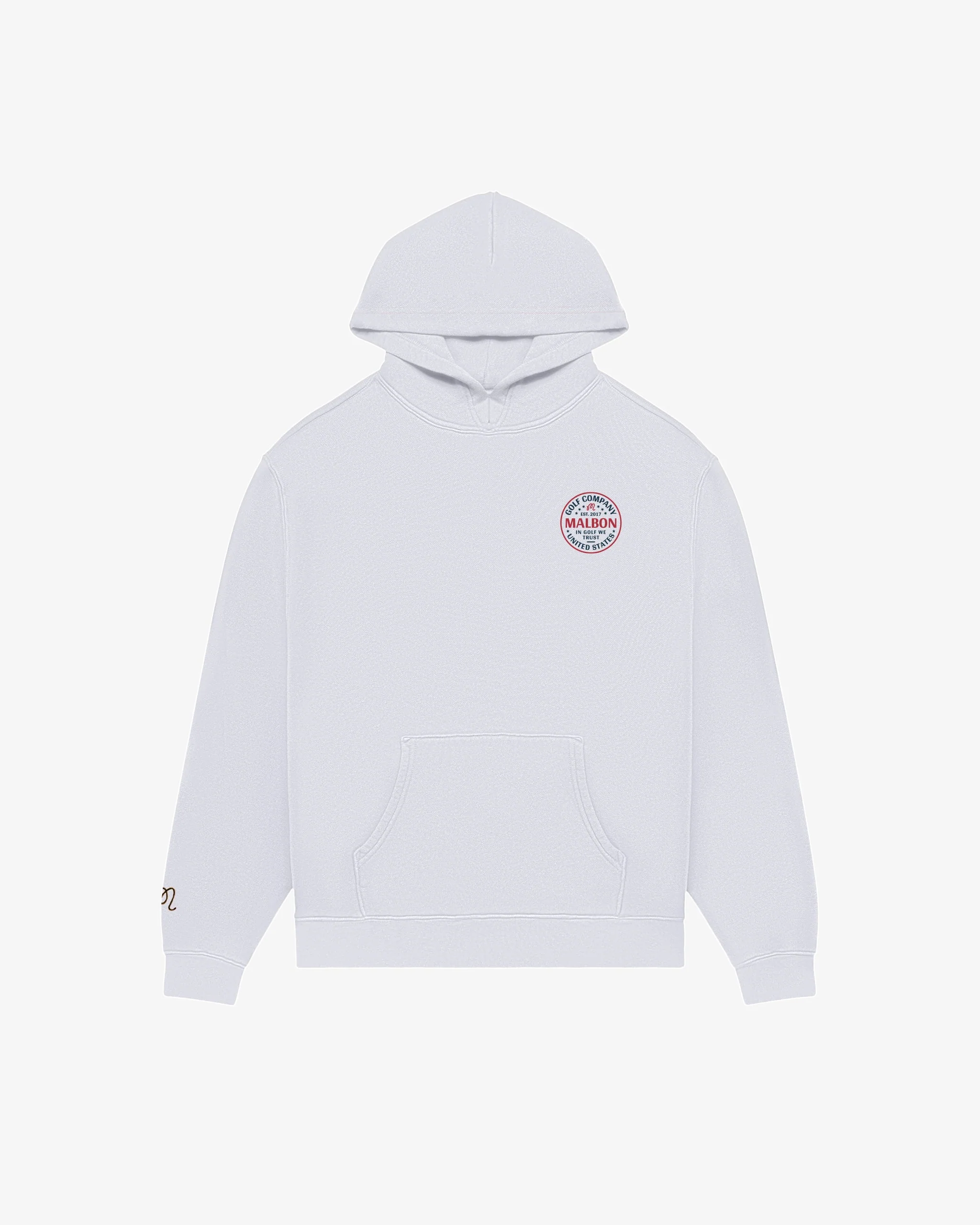 Malbon Eagle Buckets Hoodie - White - Image 3