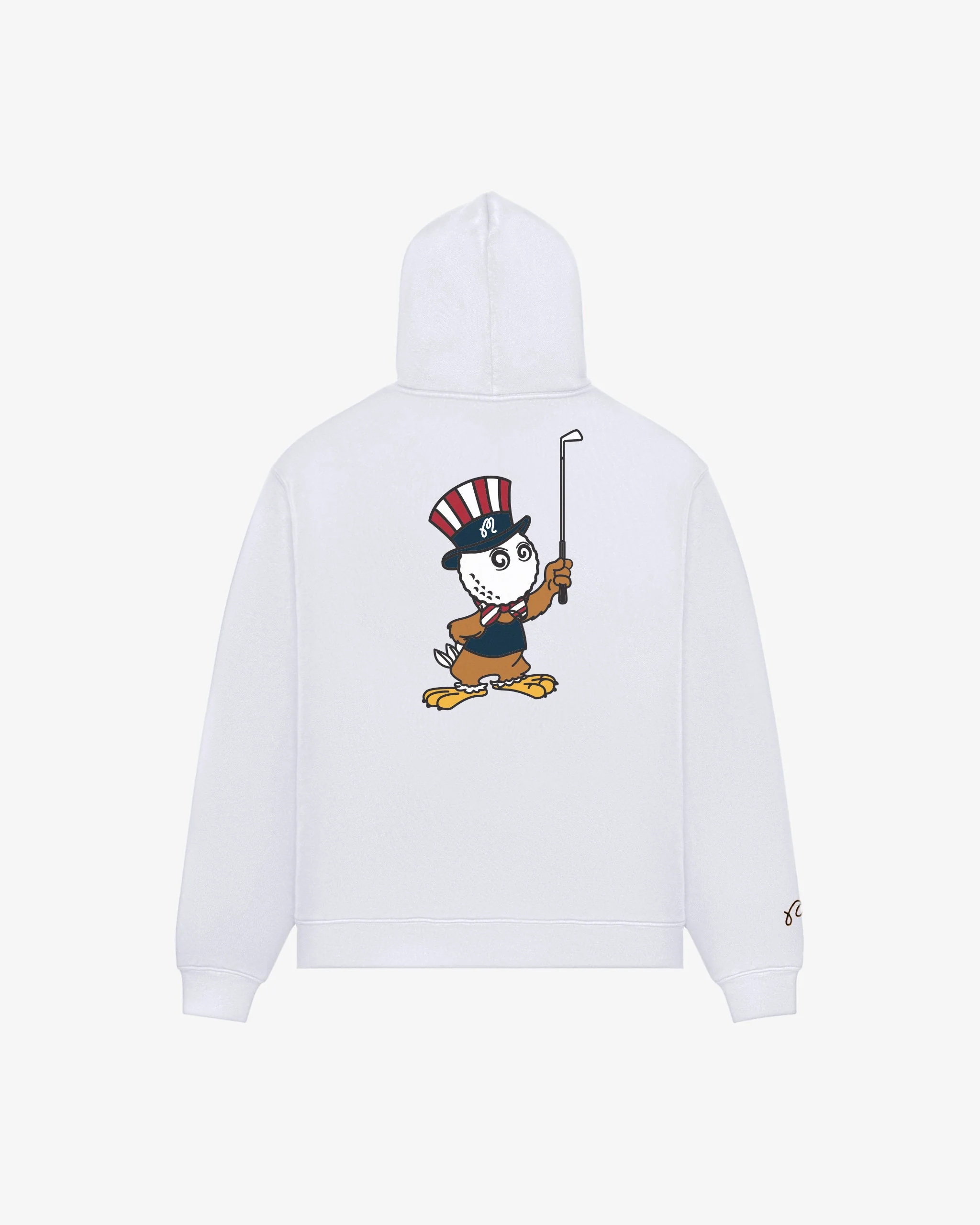 Malbon Eagle Buckets Hoodie - White - Image 4
