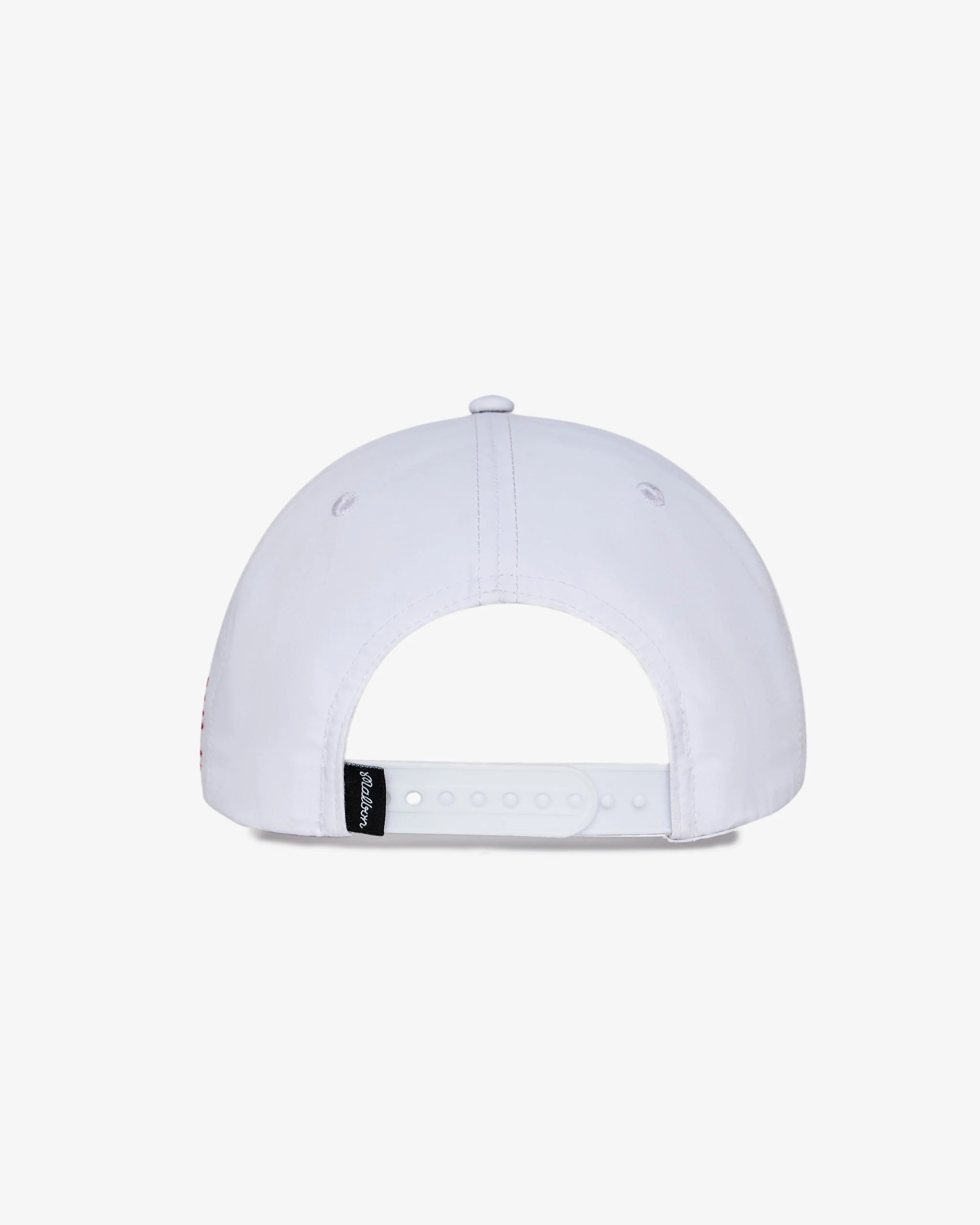 Malbon Eagle Buckets Nylon Rope Hat - White - Image 3