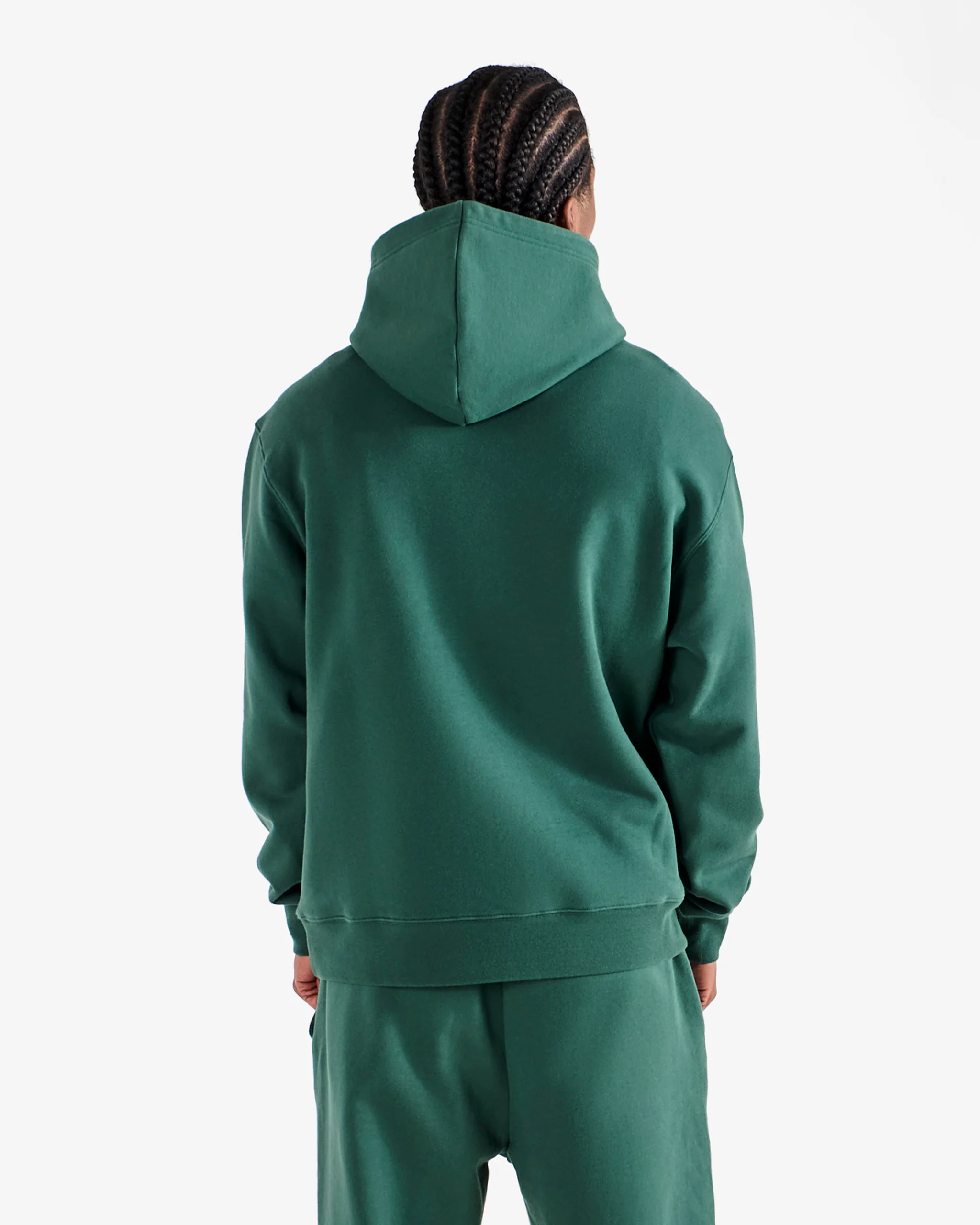 Malbon Fesque Preston Hoodie - Hunter Green - Image 2