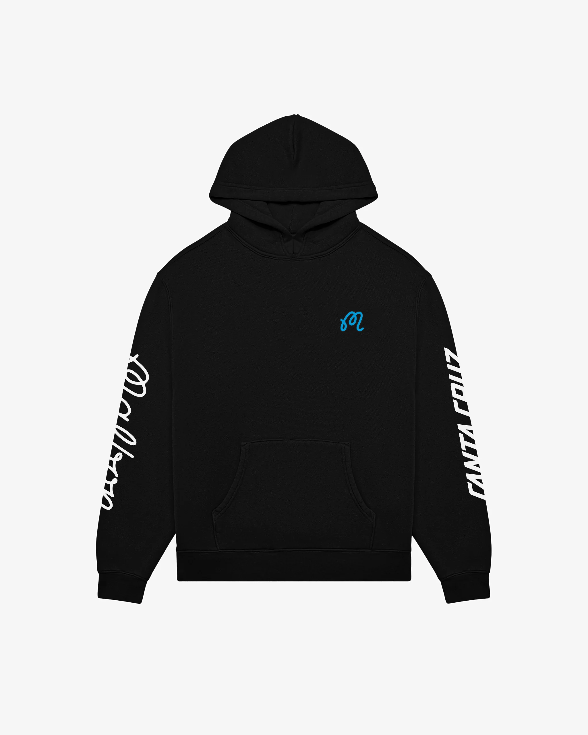 Malbon x Santa Cruz Fesque Screaming Hand Hoodie - Black - Image 3