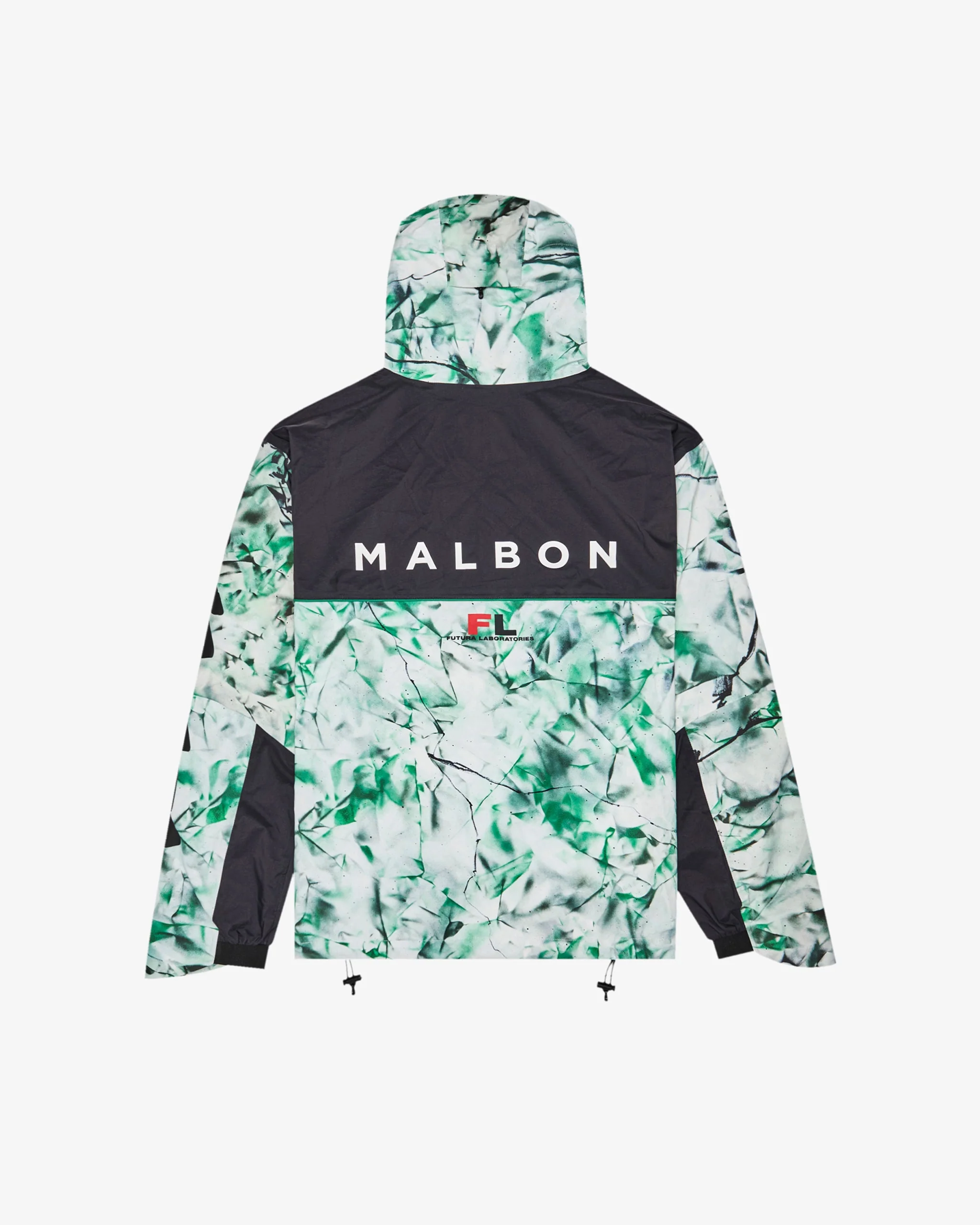 Malbon Futura Crackle Camo Rain Jacket - Camo-Multi - Image 2