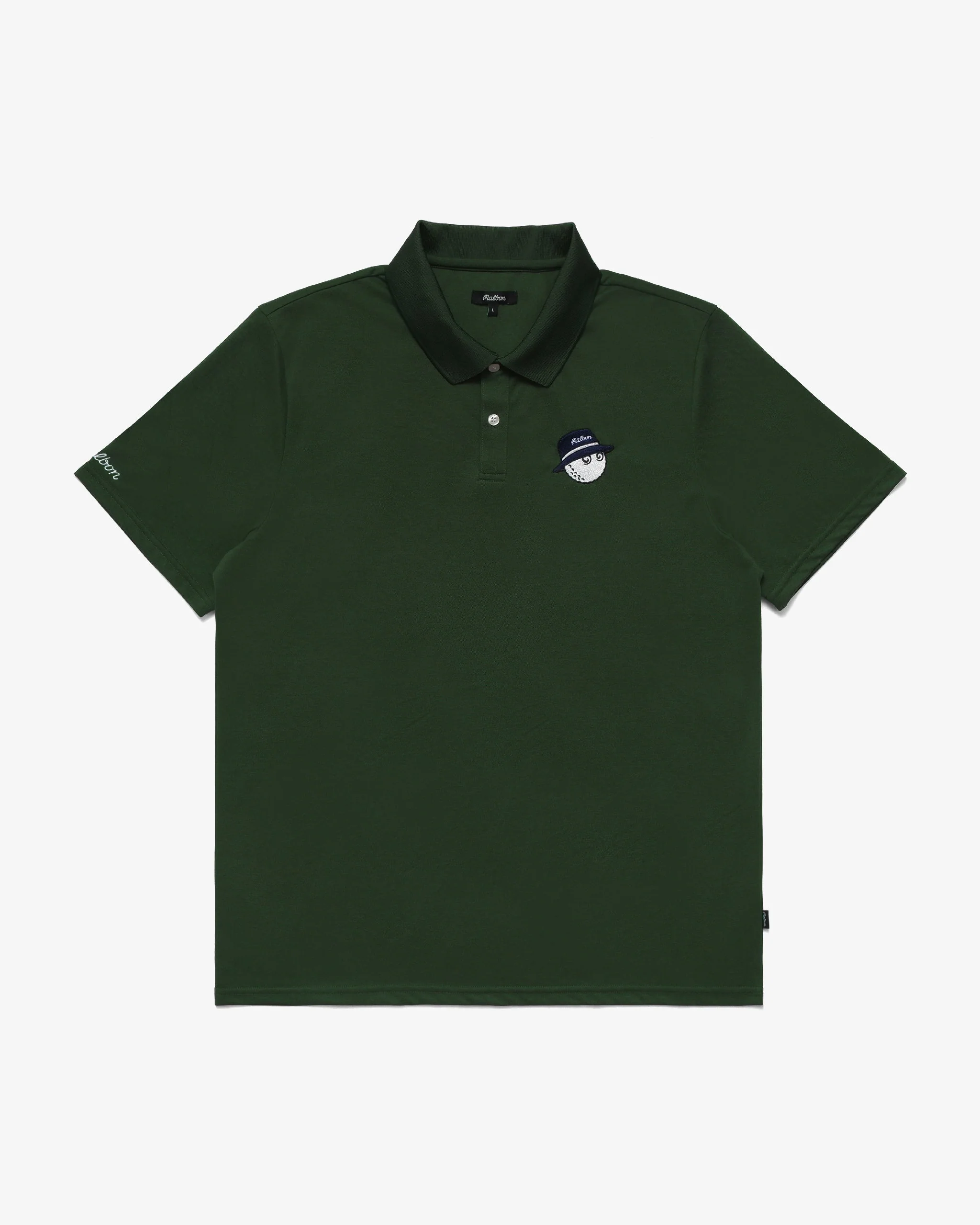 Malbon Cooper Core Polo - Evergreen