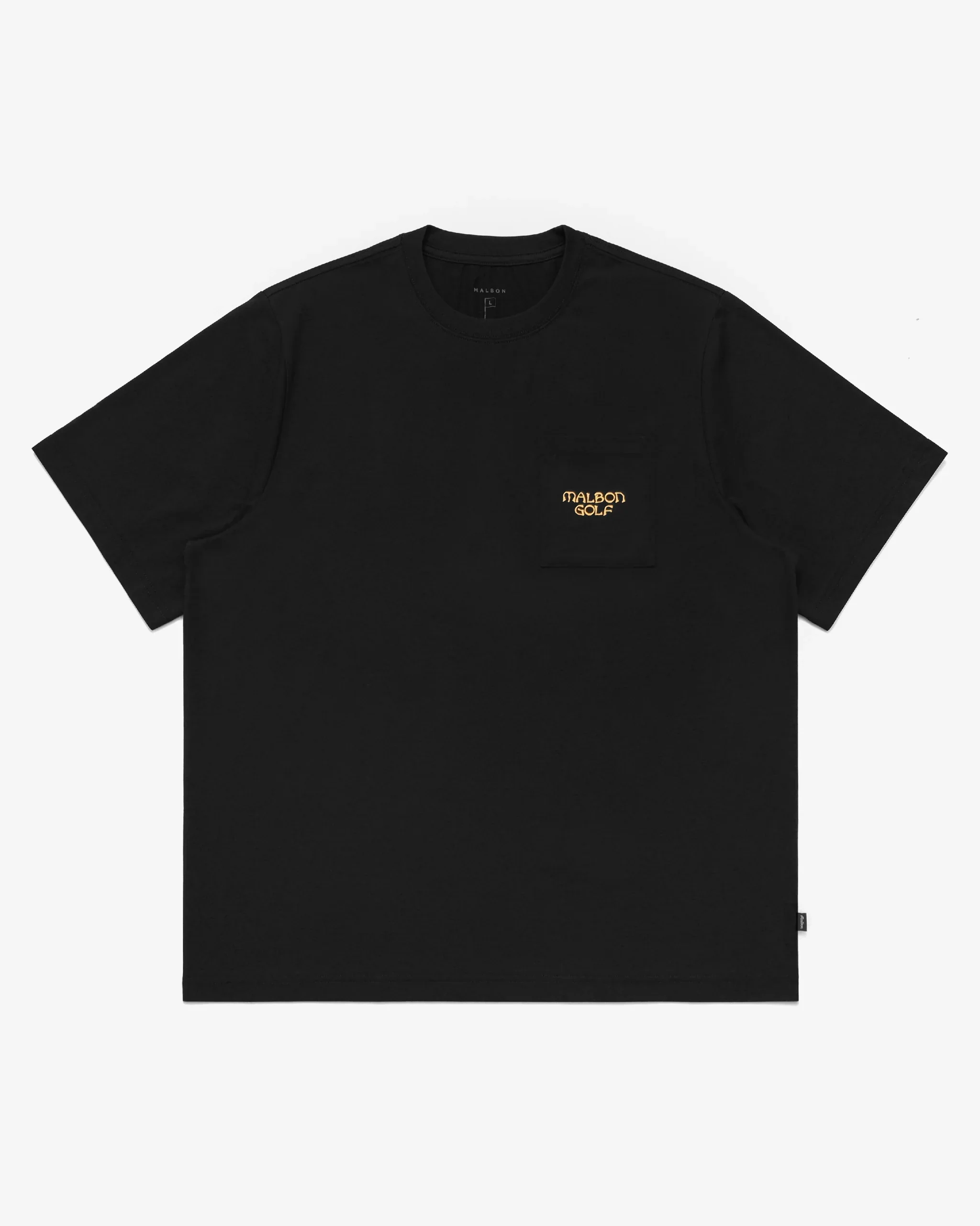 Malbon X Ghostface Killah Iron Buckets Short Sleeve Pocket Tee - Black - Image 2