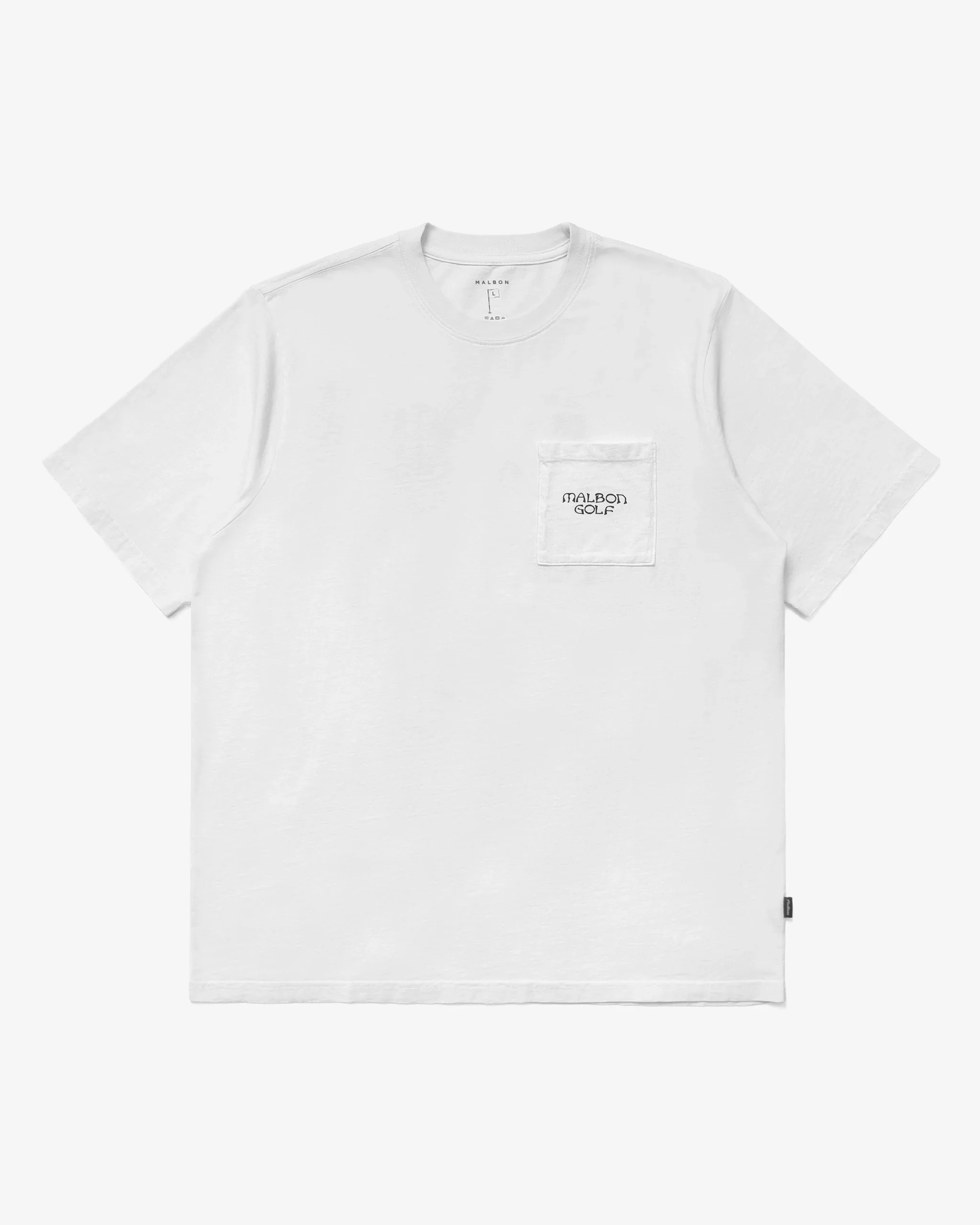 Malbon X Ghostface Killah Iron Buckets Short Sleeve Pocket Tee - White - Image 2