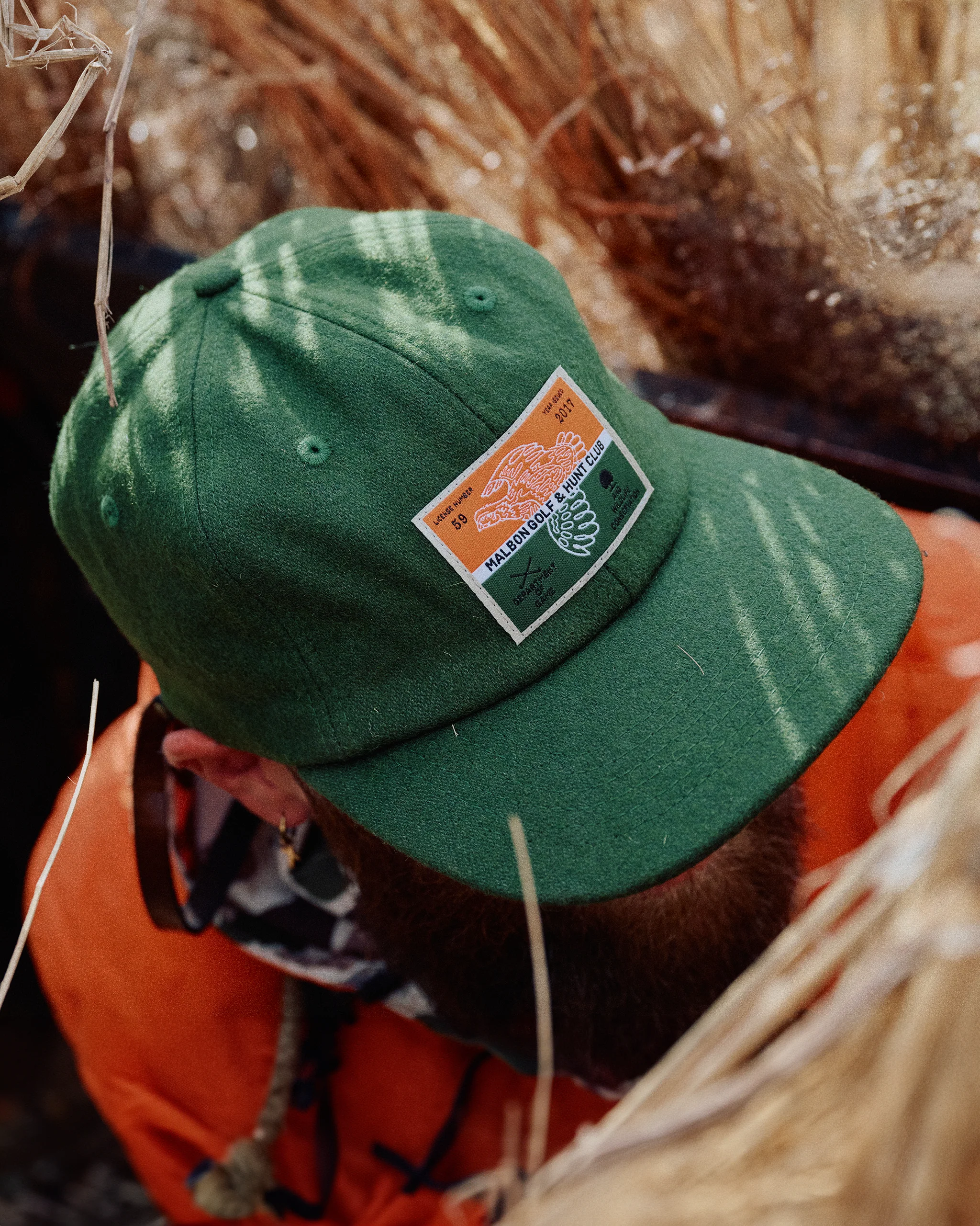 Malbon Hunting License Painters Hat - Army