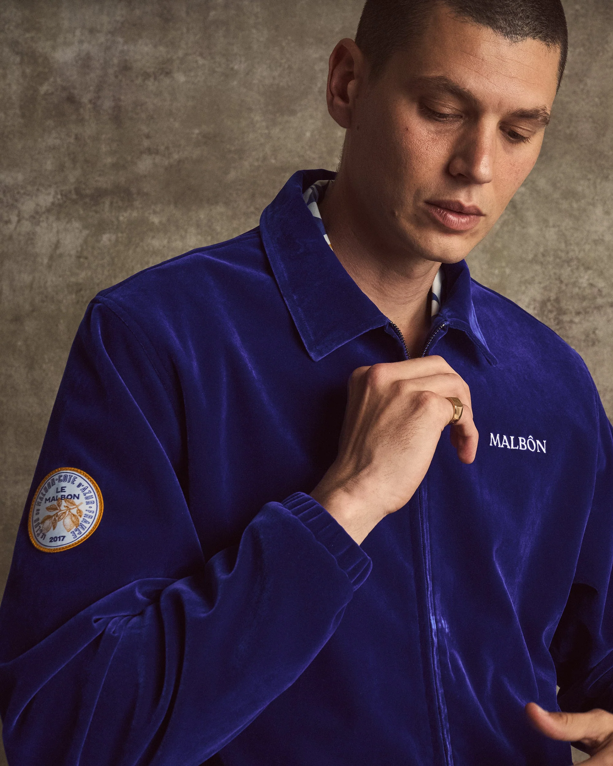 Malbon Monte Carlo Jacket - Blue