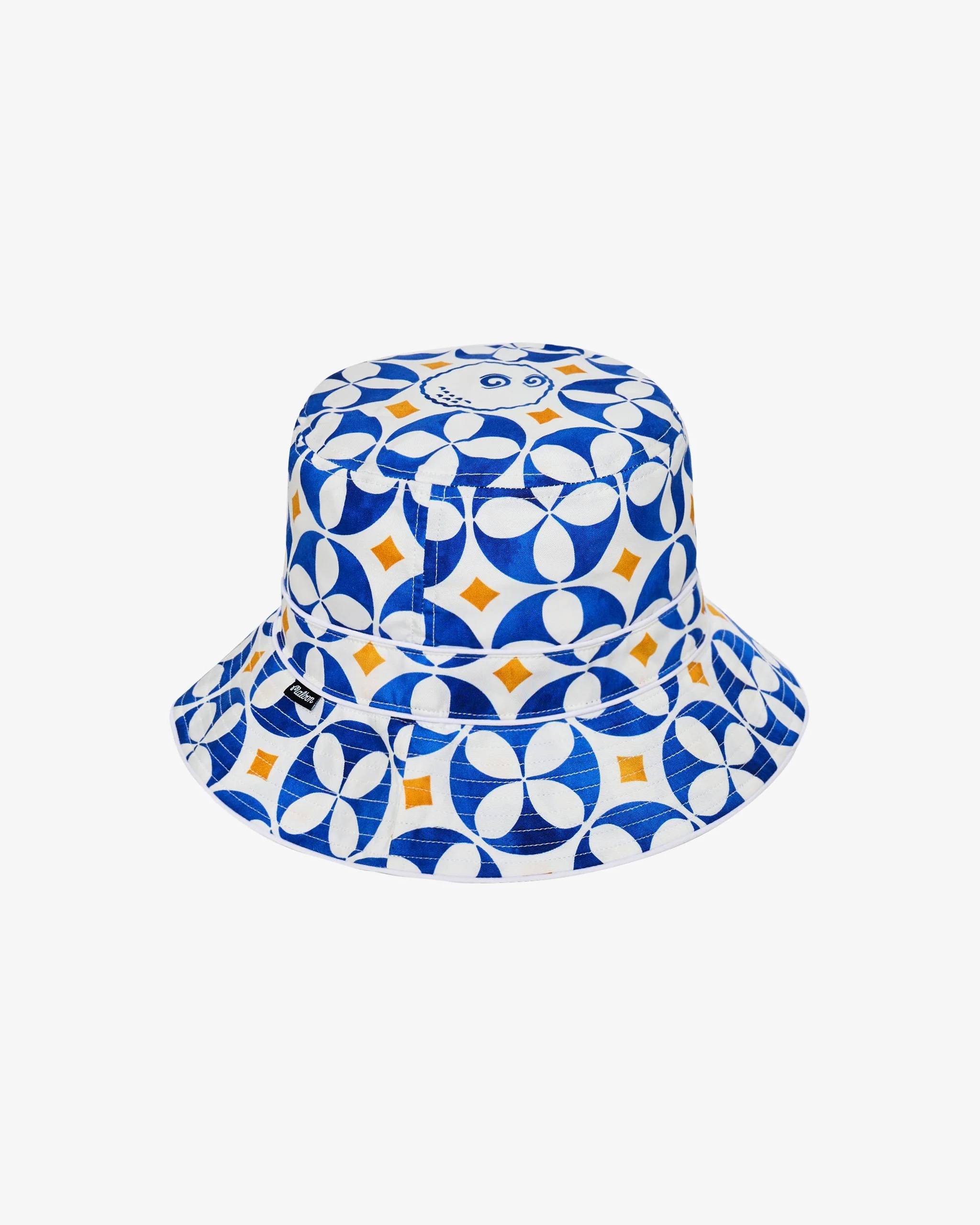 Malbon Riviera Drawstring Bucket Hat - Militant