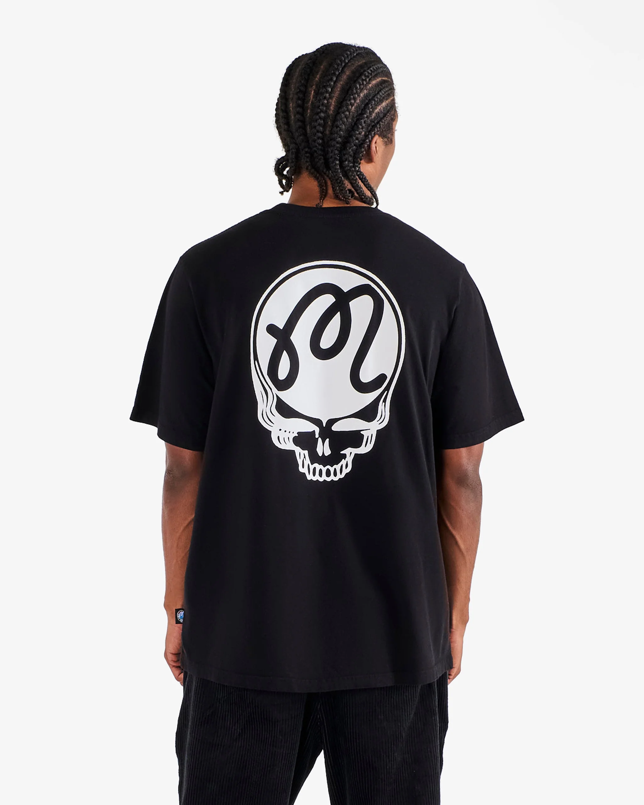 Malbon Grateful Dead Bermuda Tee - Black - Image 4