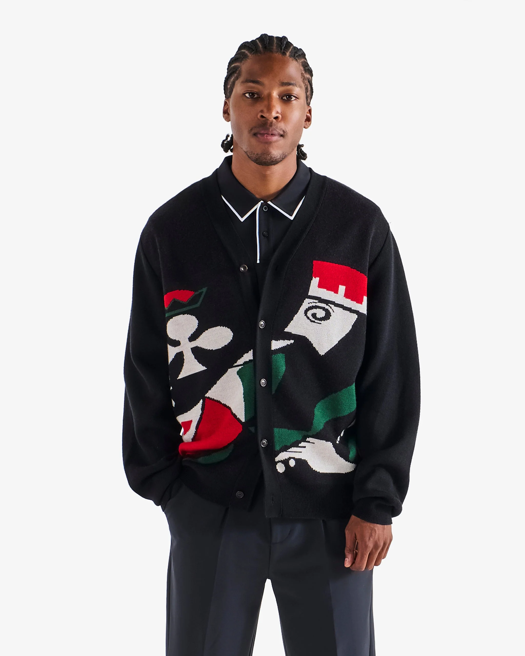 Malbon Kingston Cardigan - Black - Image 2