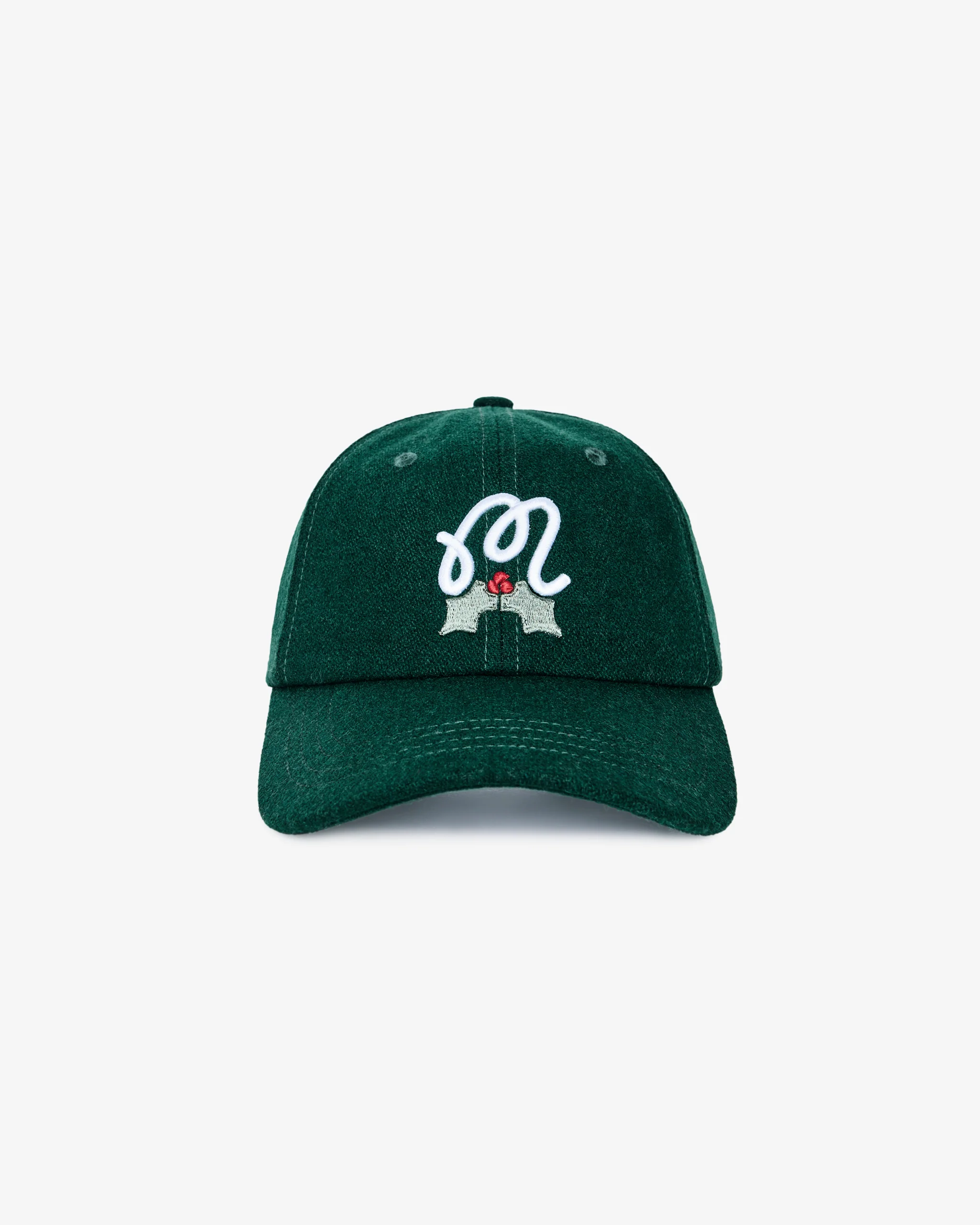 Malbon Mistleflow Dad Hat - Hunter Green