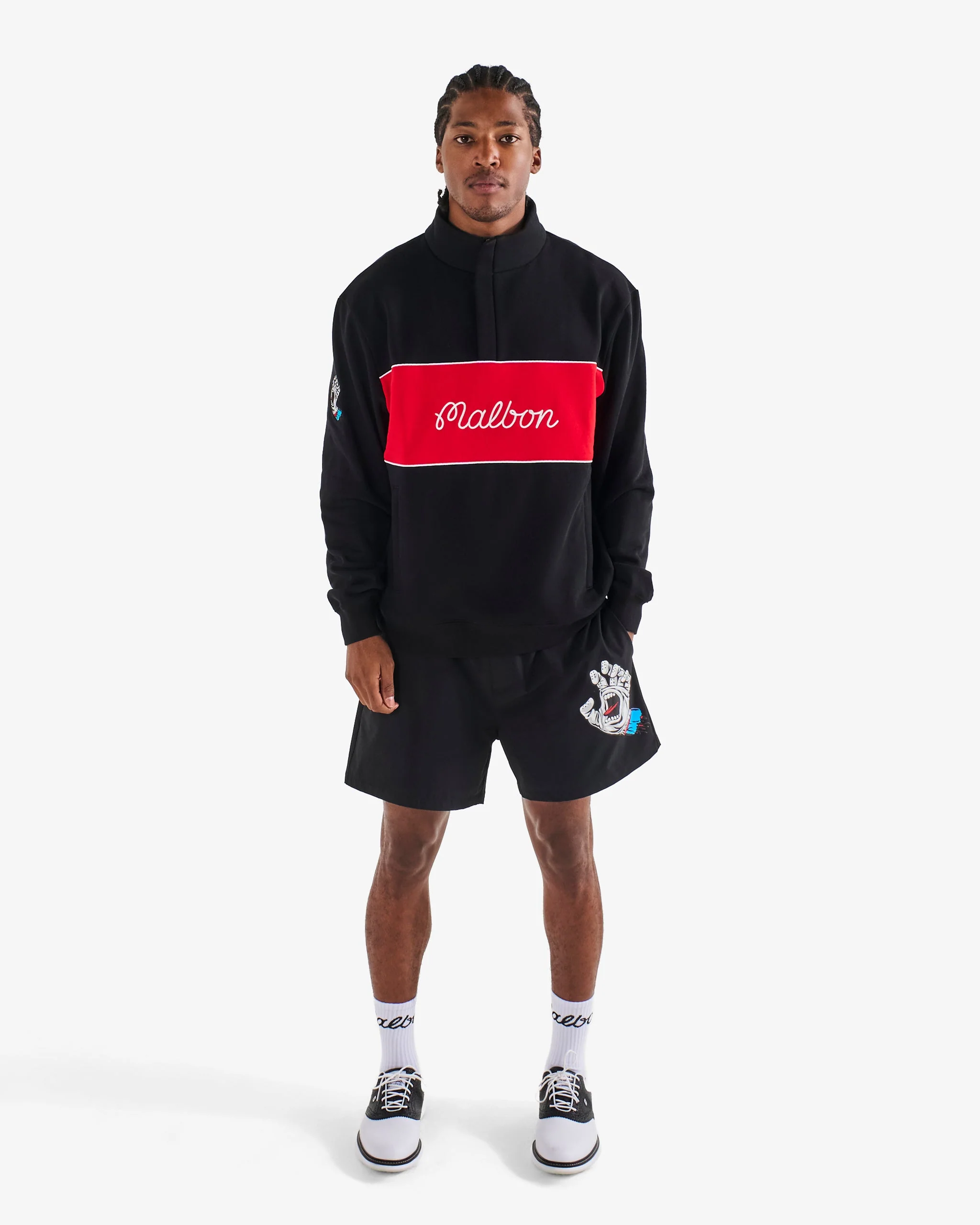 Malbon x Santa Cruz Sweatshirt - Black - Image 3