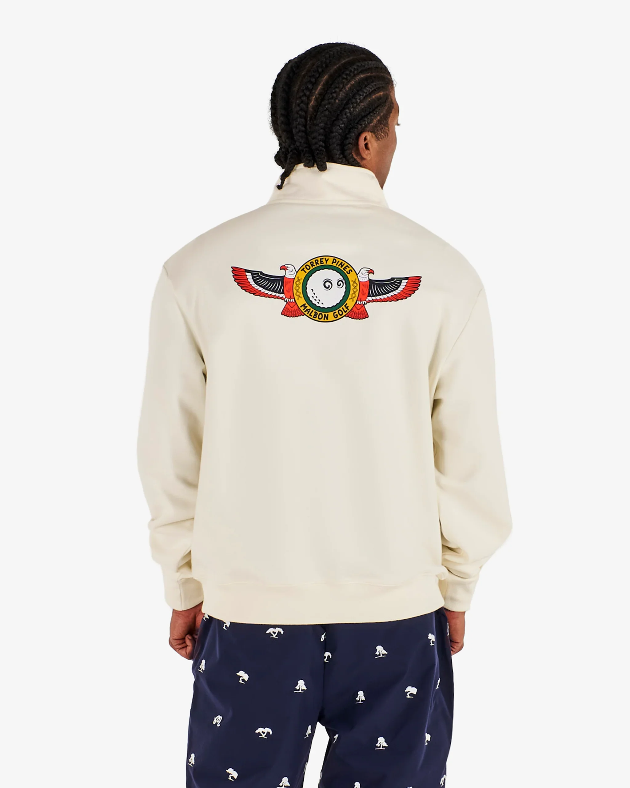Malbon Torrey Pines Sweatshirt - Egret - Image 2