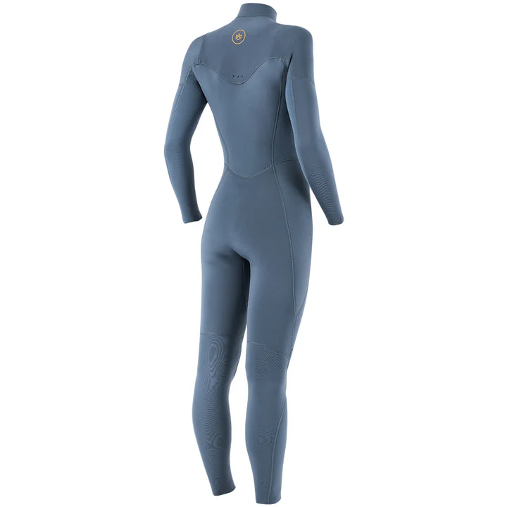 MANERA Women's Seafarer 4/3 Chest Zip Wetsuit - PEWTER - Image 2