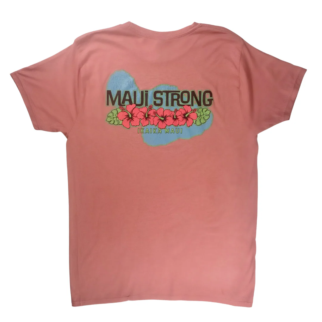 Sun Diego Maui Strong Fundraiser Tee - Mauve Heather