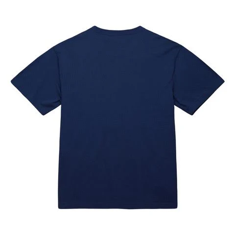 Mitchell & Ness San Diego Padres Throw It Back SS Vintage Tee - NAVY - Image 2