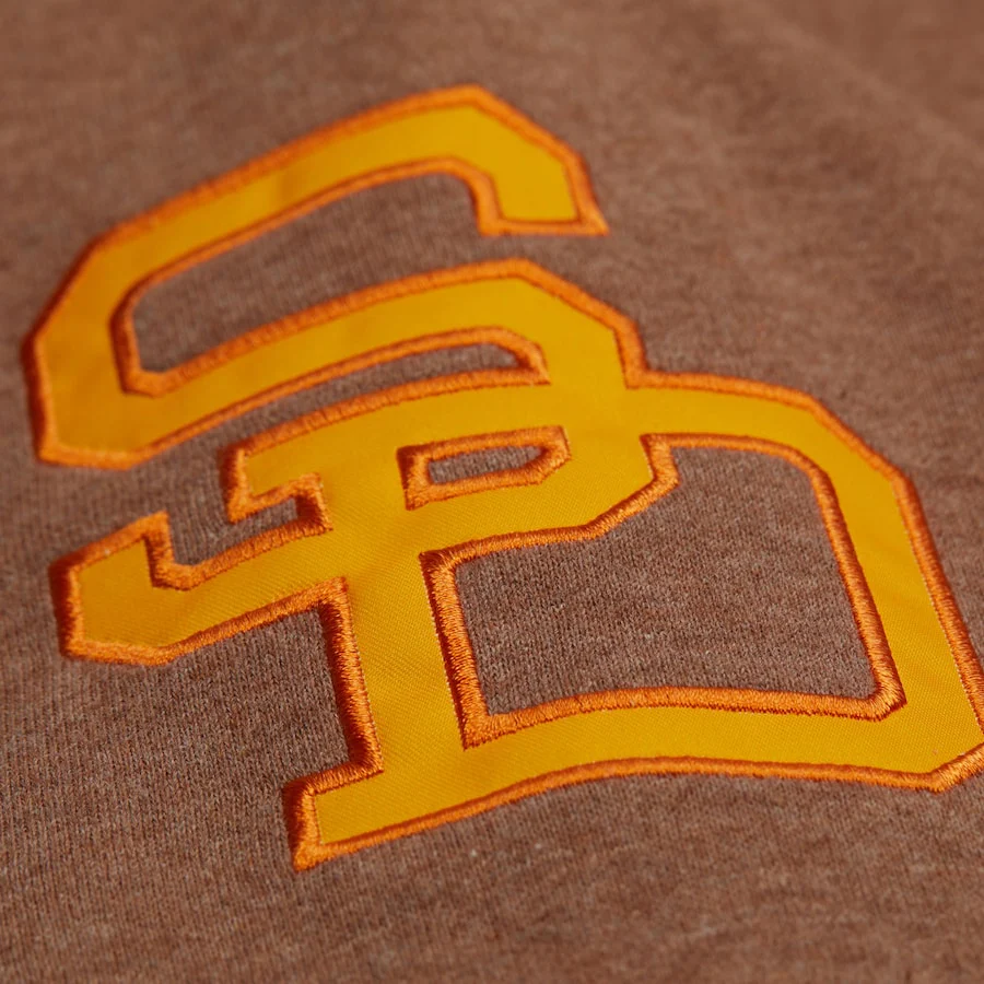 Mitchell & Ness Tony Gwynn Legends Vintage Fleece Sweatshirt - Brown - Image 3