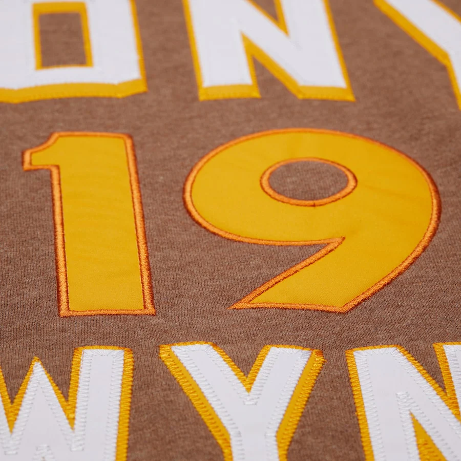 Mitchell & Ness Tony Gwynn Legends Vintage Fleece Sweatshirt - Brown - Image 4