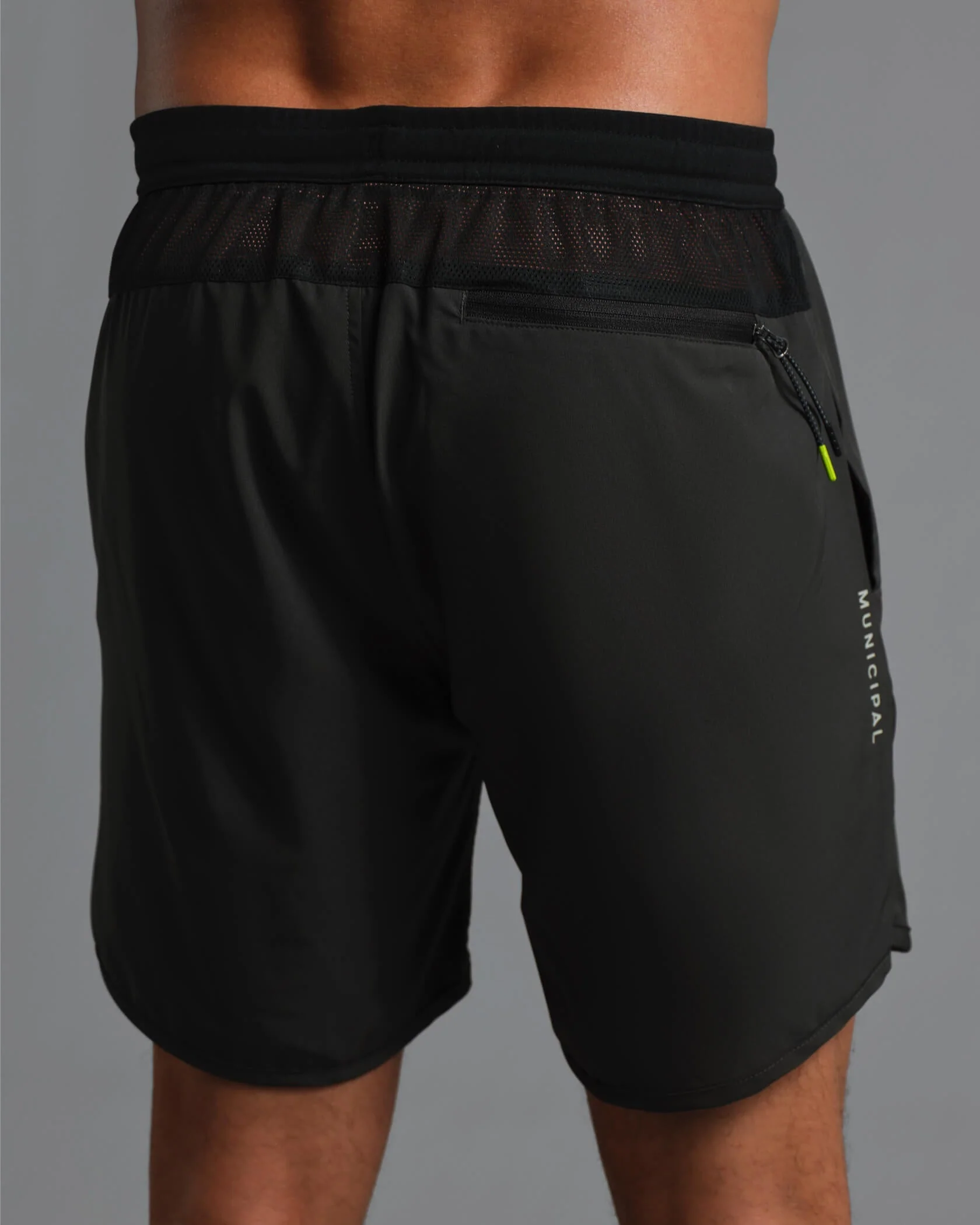 Municipal Daybreak Lined Shorts - ASPHALT - Image 2