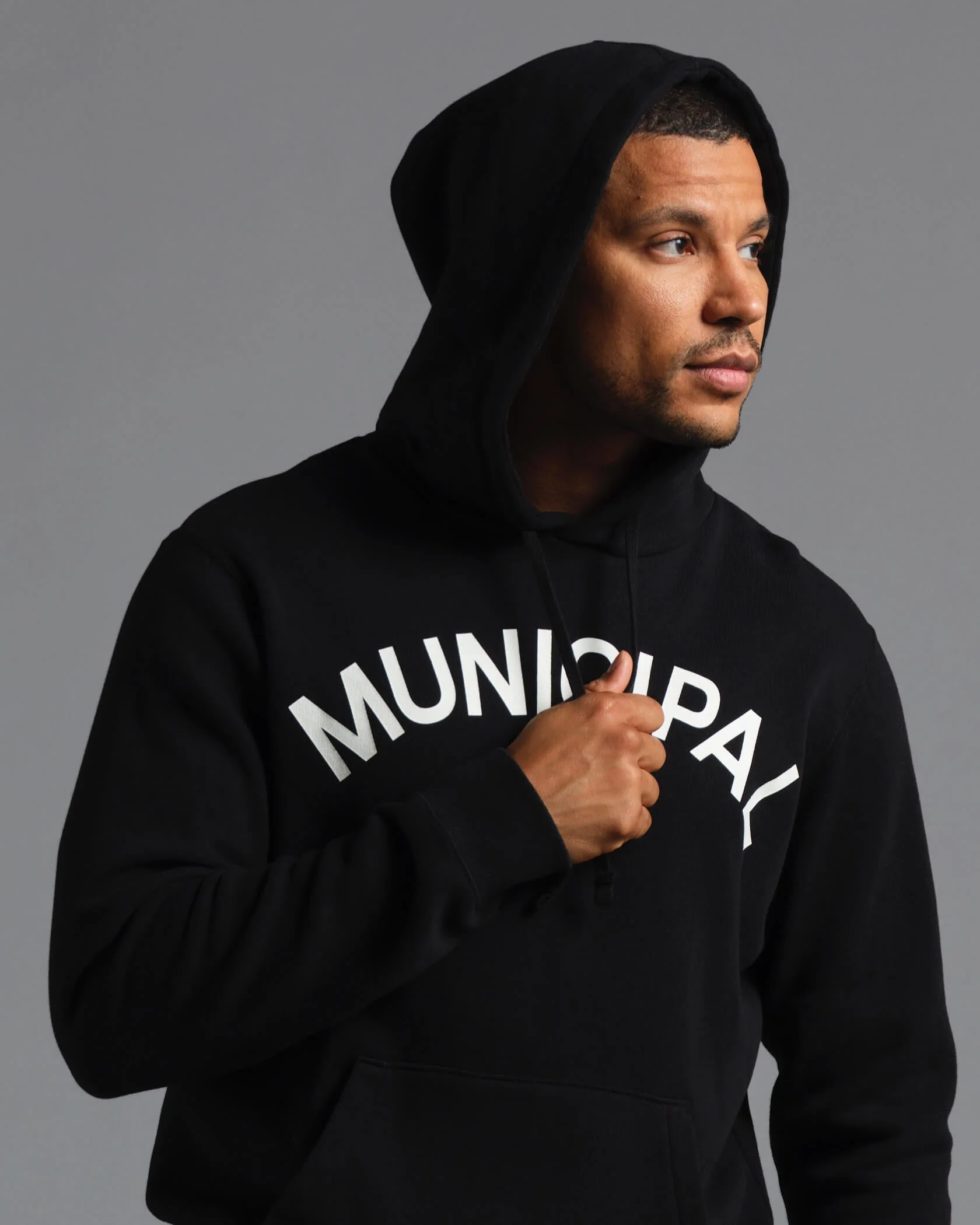 Municipal Origin 300 Hoodie - BLACK/NATURAL - Image 2