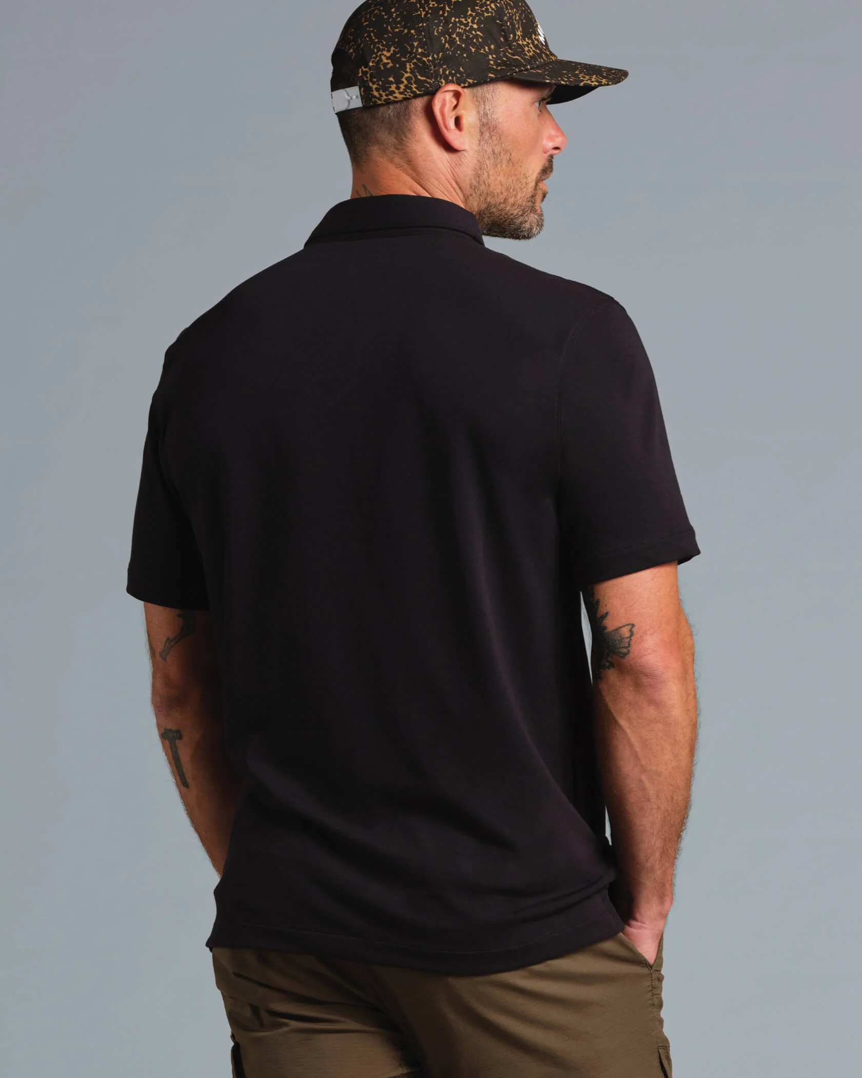 Municipal Sportcross Polo - BLACK - Image 3
