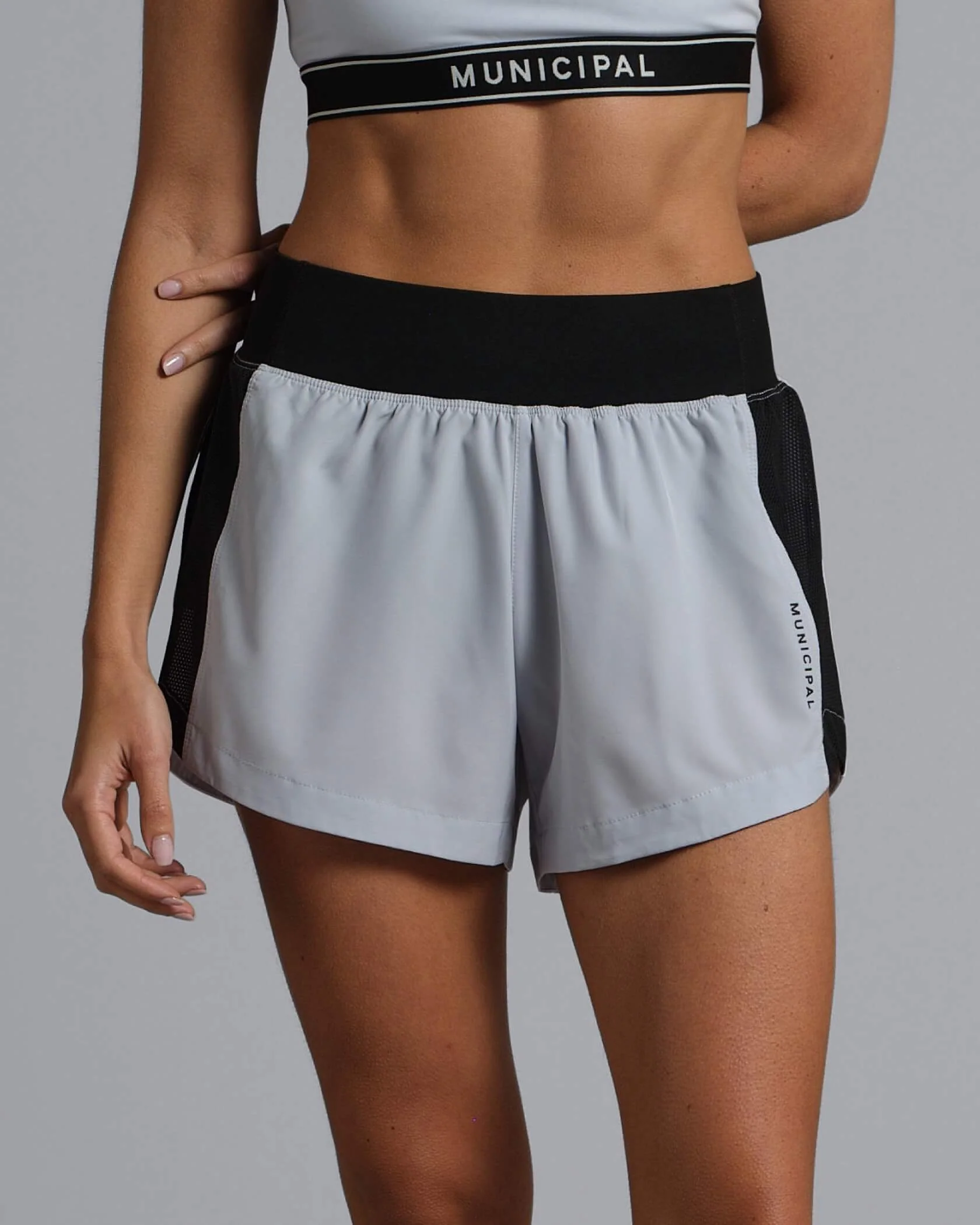 Municipal Women's Daybreak Active Shorts - ICE