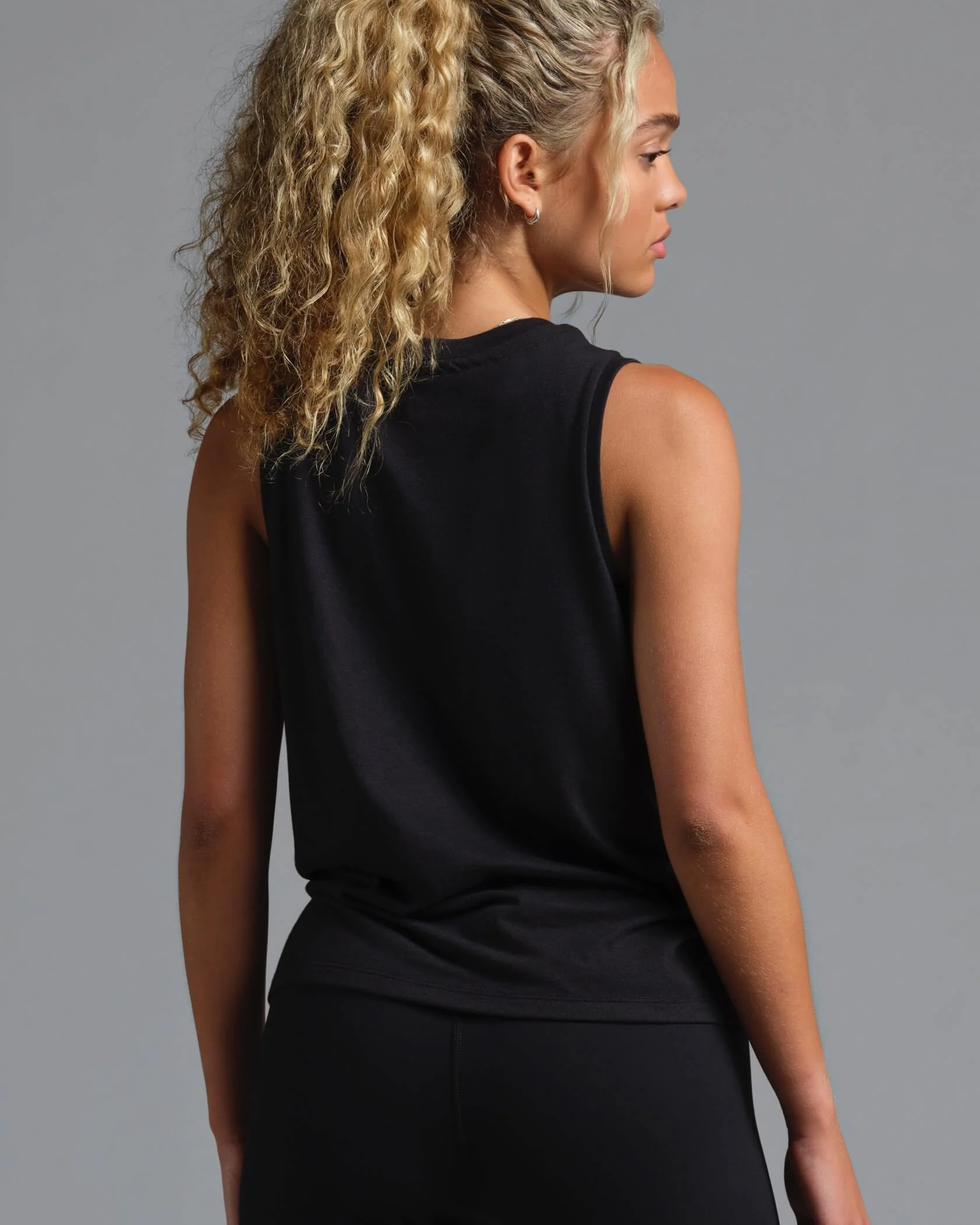 Municipal Women's Origin Tank - BLACK/WHITE - Image 2