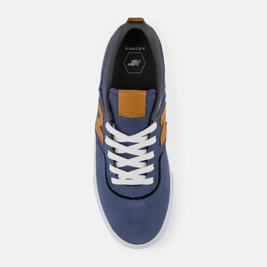 New Balance NB Numeric Jamie Foy 306 - Vintage Indigo/Brown - Image 2