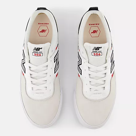 New Balance NB Numeric Jamie Foy 306 - Light Grey/White - Image 2