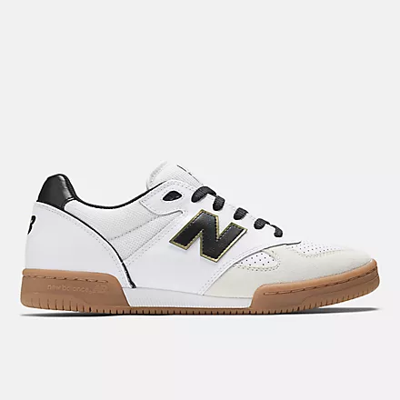 New Balance Numeric Tom Knox 600 - WHITE/BLACK