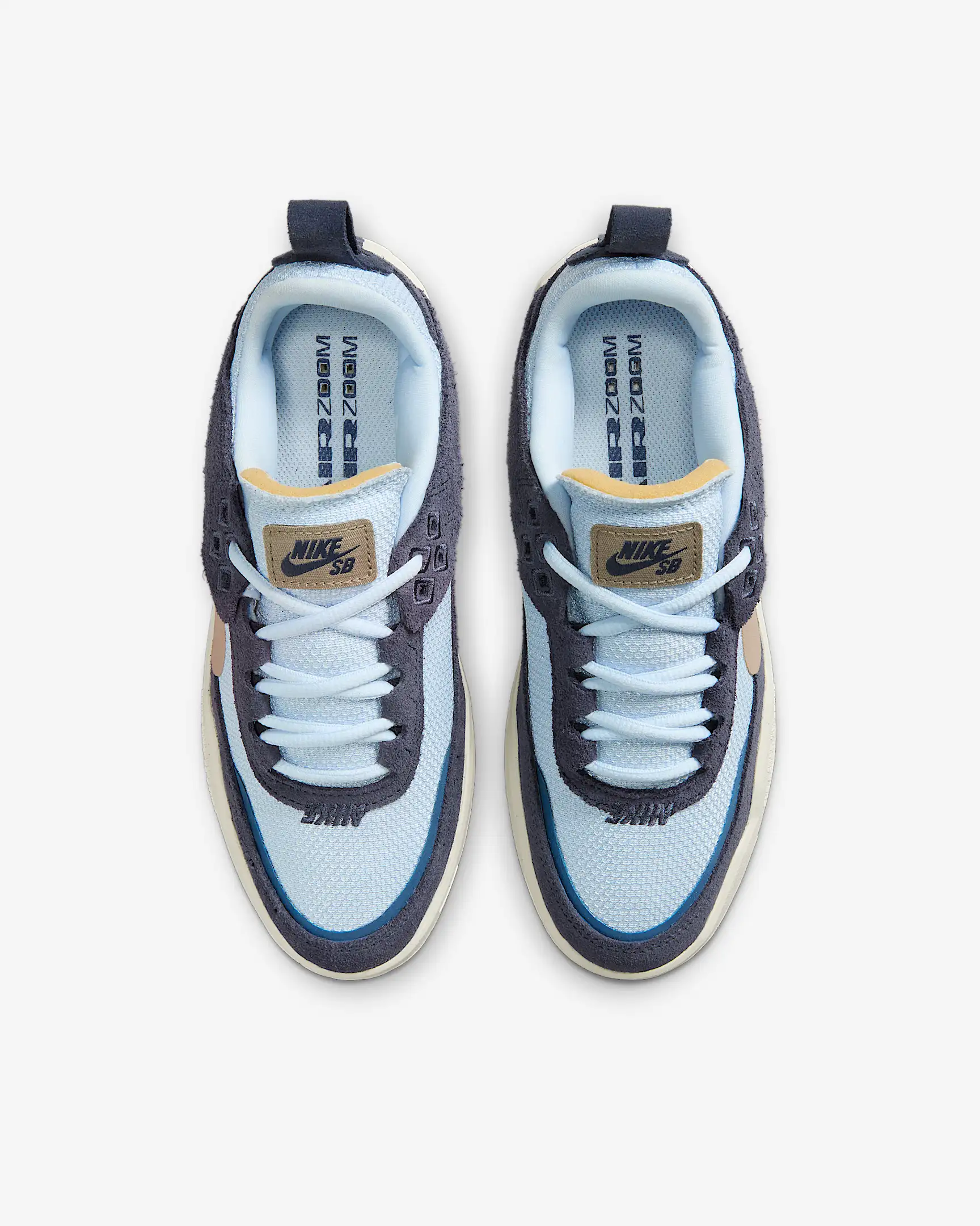 Nike SB Day One Kids' Shoe - THUNDER BLUE/KHAKI BLUE TINT SAIL - Image 2