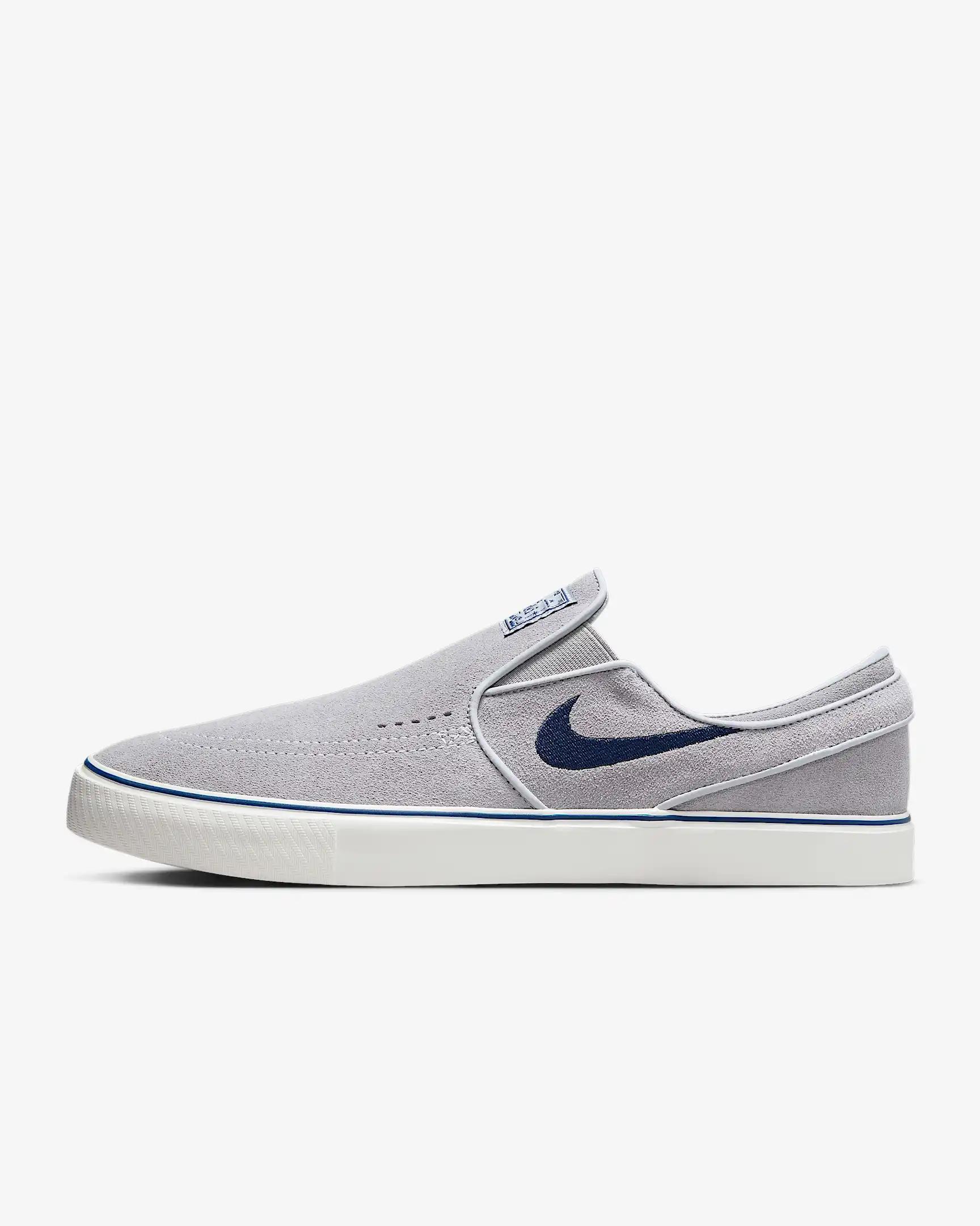 Nike SB Janoski+ Slip - WOLF GREY/NAVY/SUMMIT WHITE