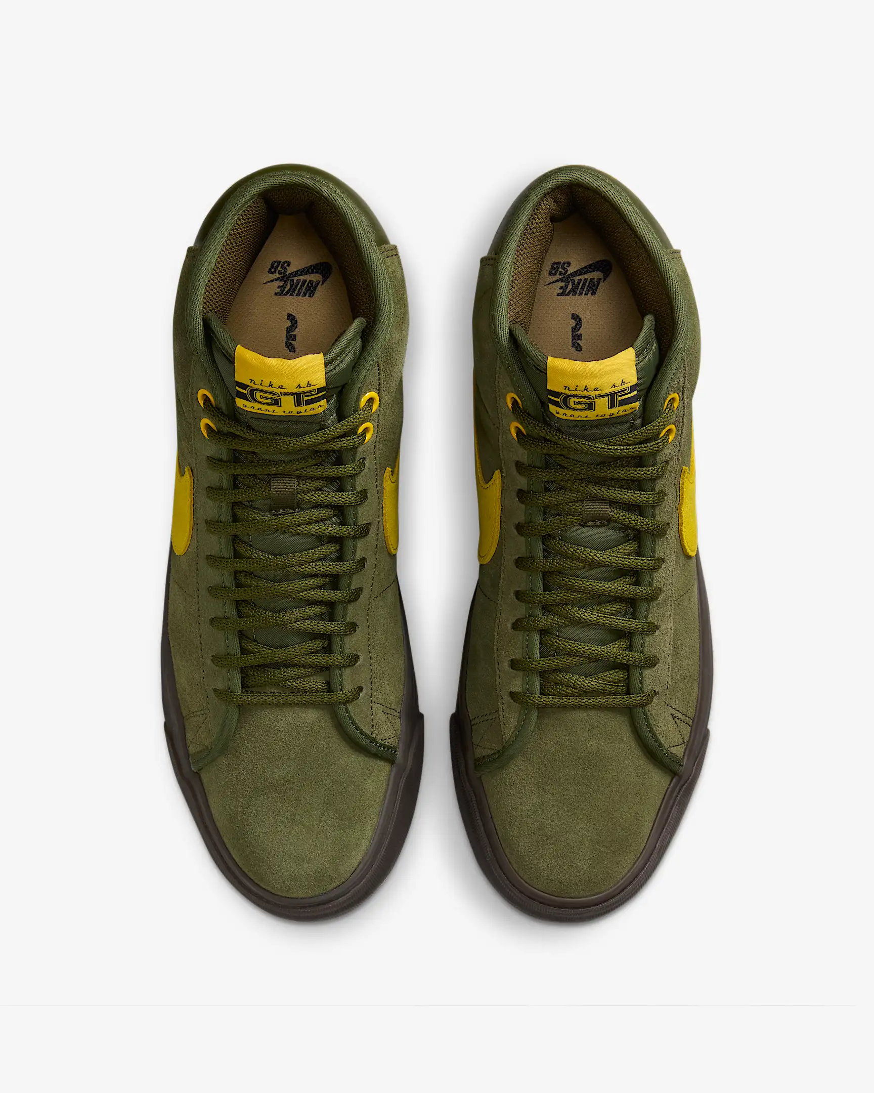 Nike Zoom Blazer Mid - ROUGH GREEN AND AMARILLO - Image 2