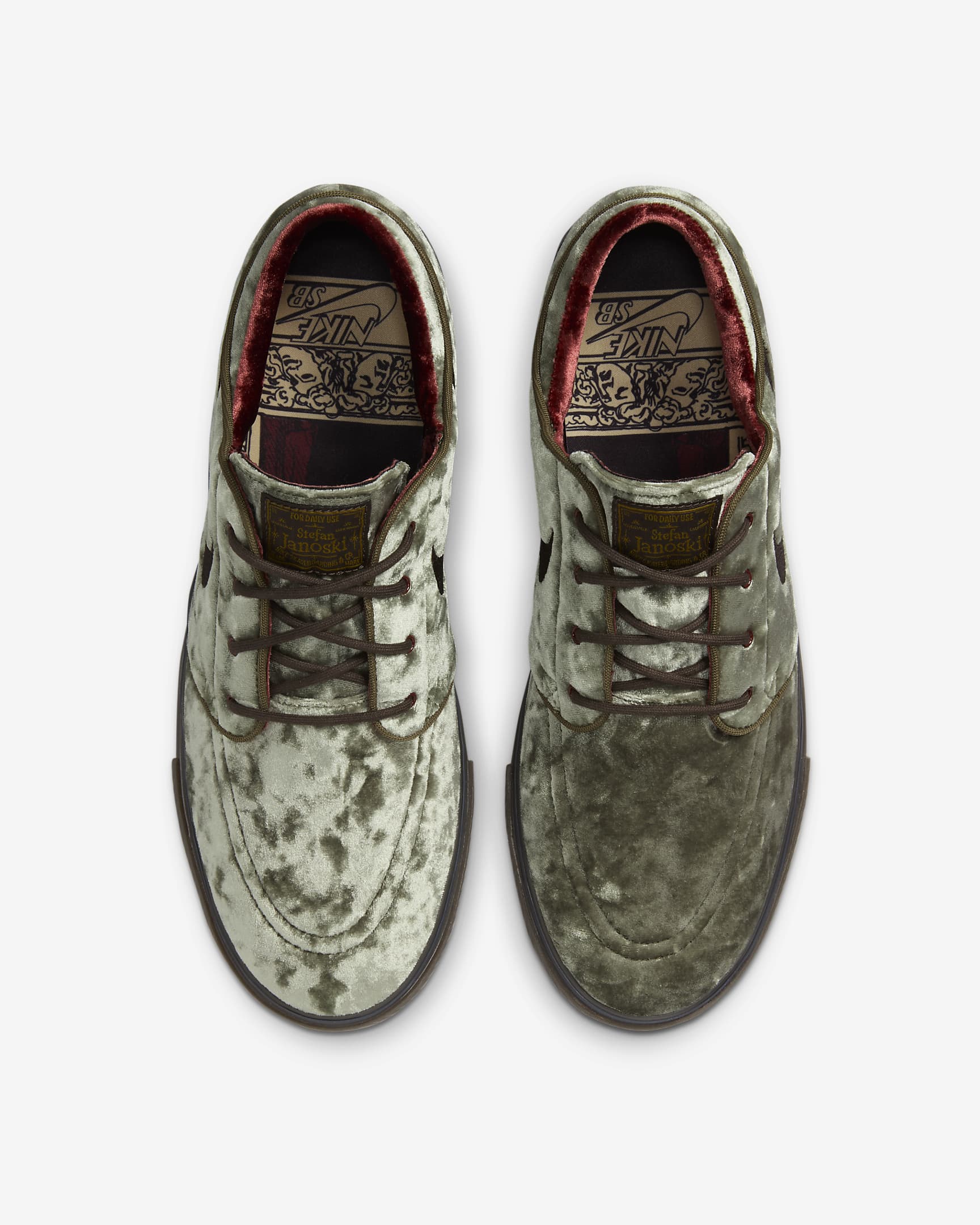 Nike Zoom Janoski OG+ SE - MEDIUM OLIVE/VELVET BROWN/BAROQUE BROWN - Image 2
