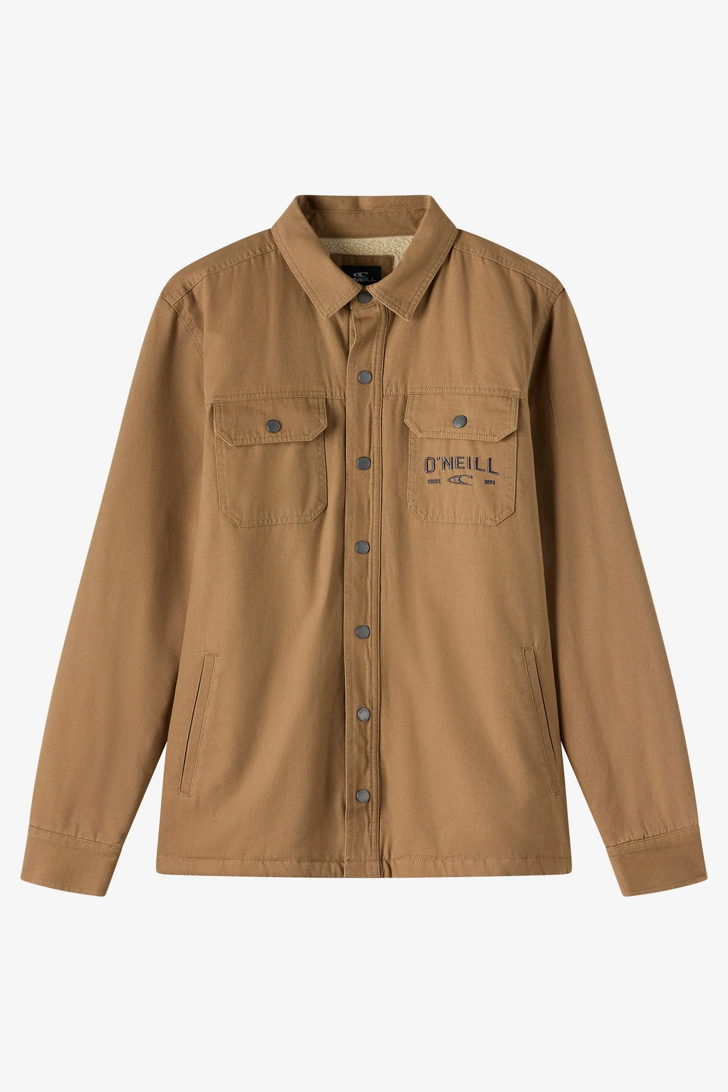 O`Neill Bronsen High Pile Jacket - Dark Khaki