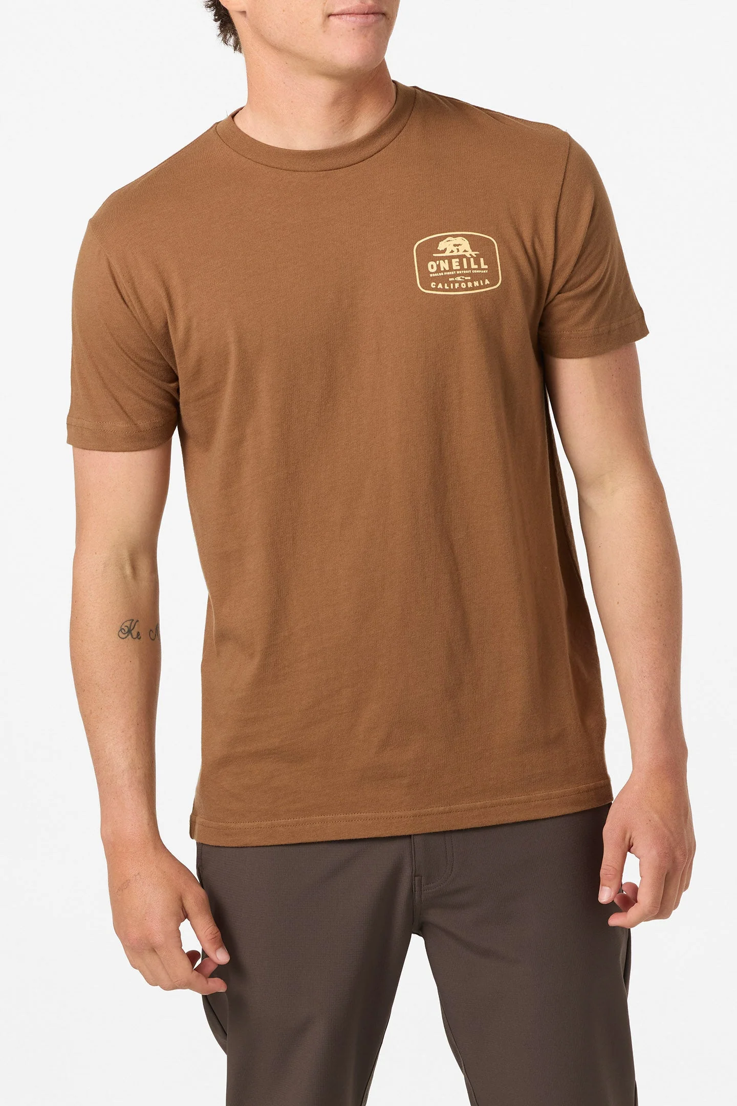 O`Neill Cali Native Standard Fit Tee - Brown - Image 2