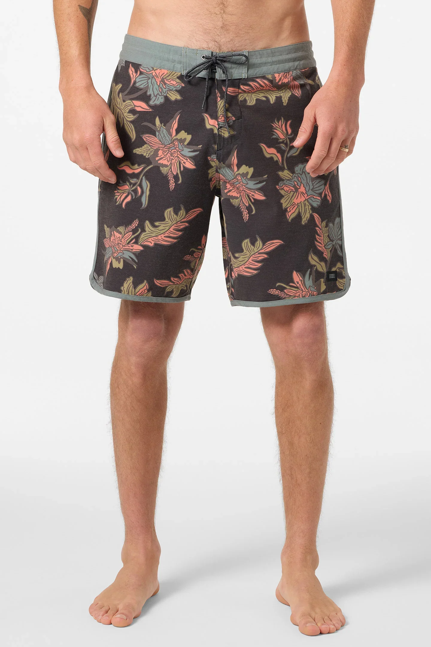 O`Neill Cruzer Scallop 18" Boardshorts - Black - Image 3