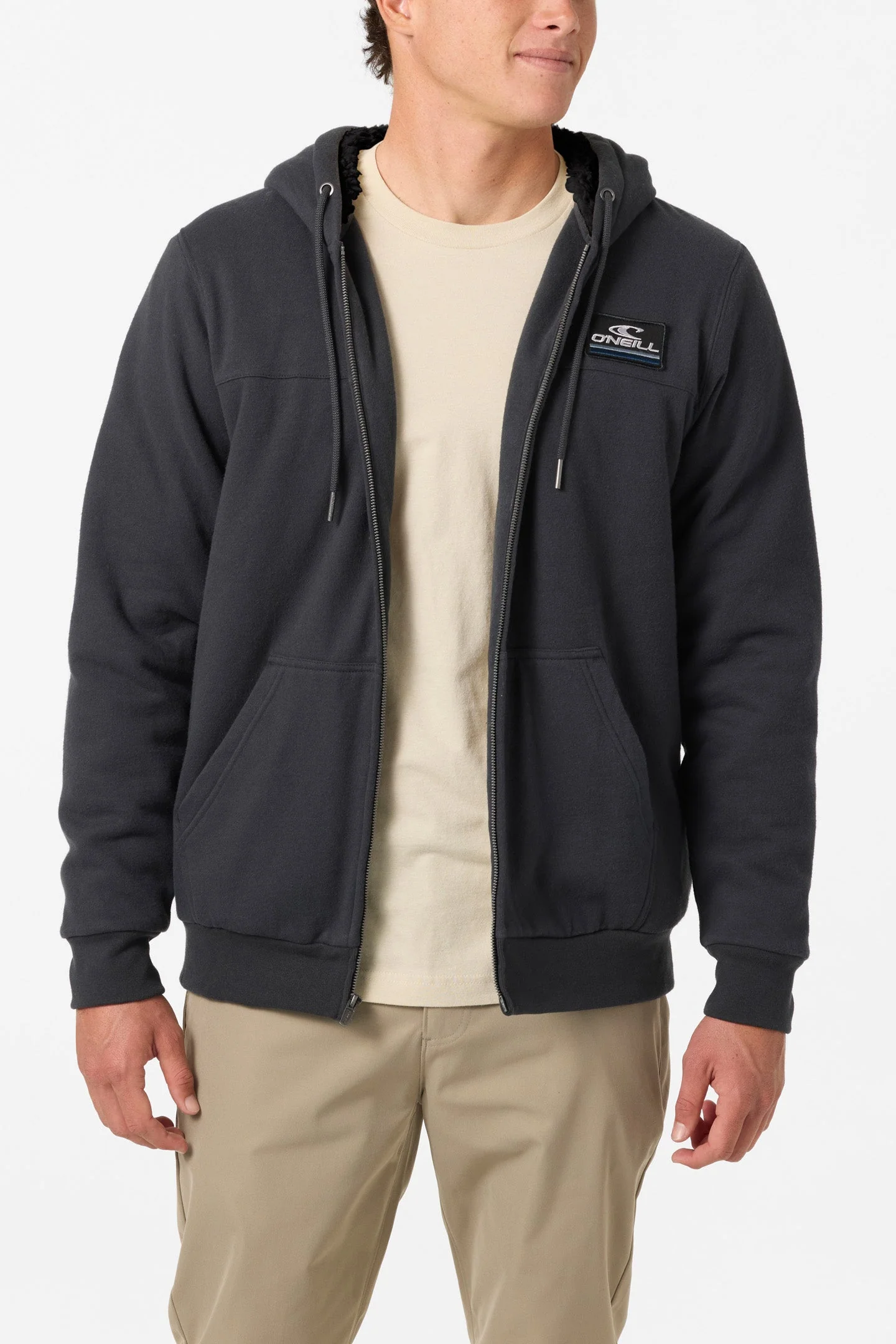 O`Neill Fifty Two High Pile Zip - Phantom - Image 2