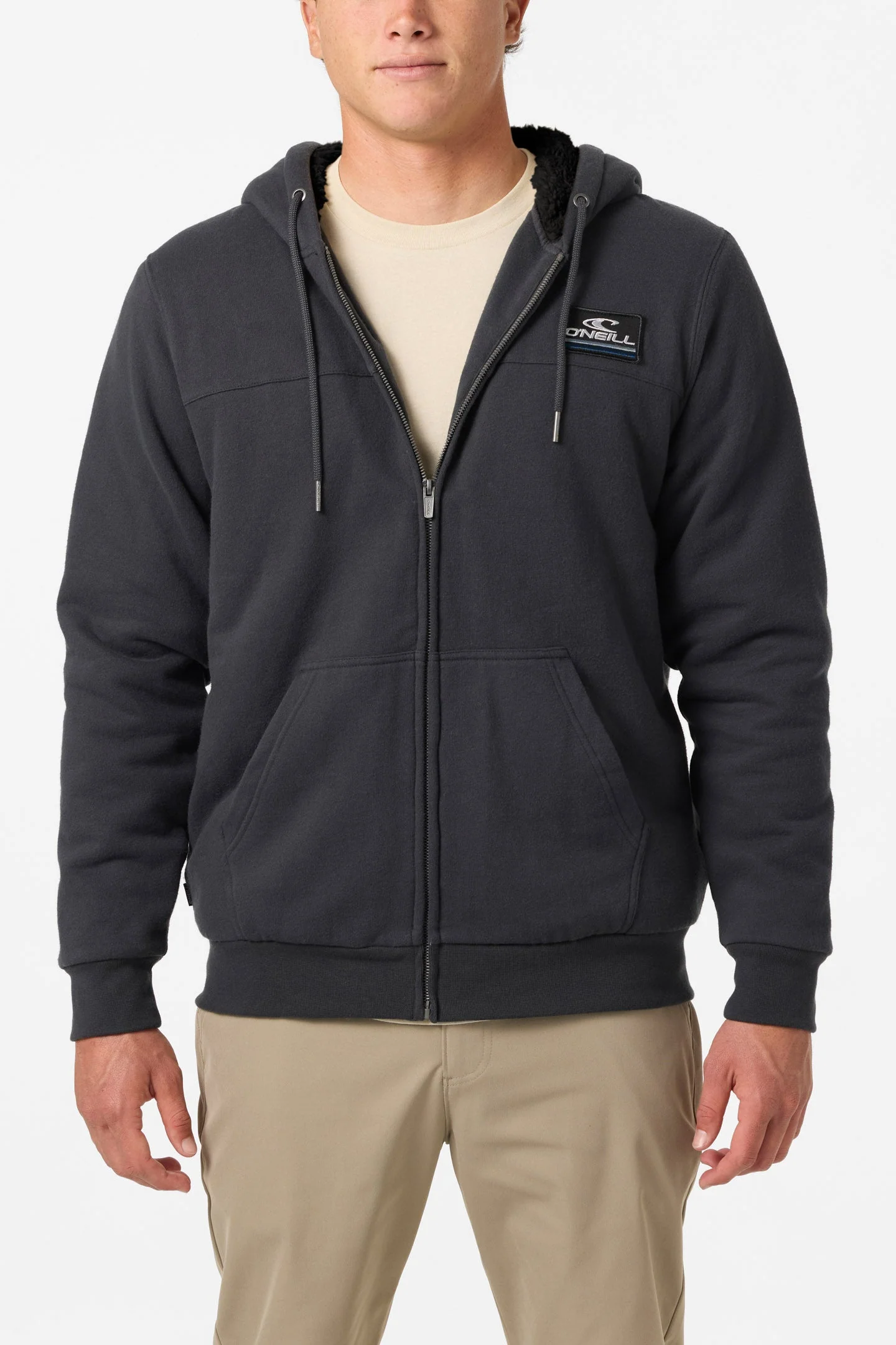 O`Neill Fifty Two High Pile Zip - Phantom - Image 3